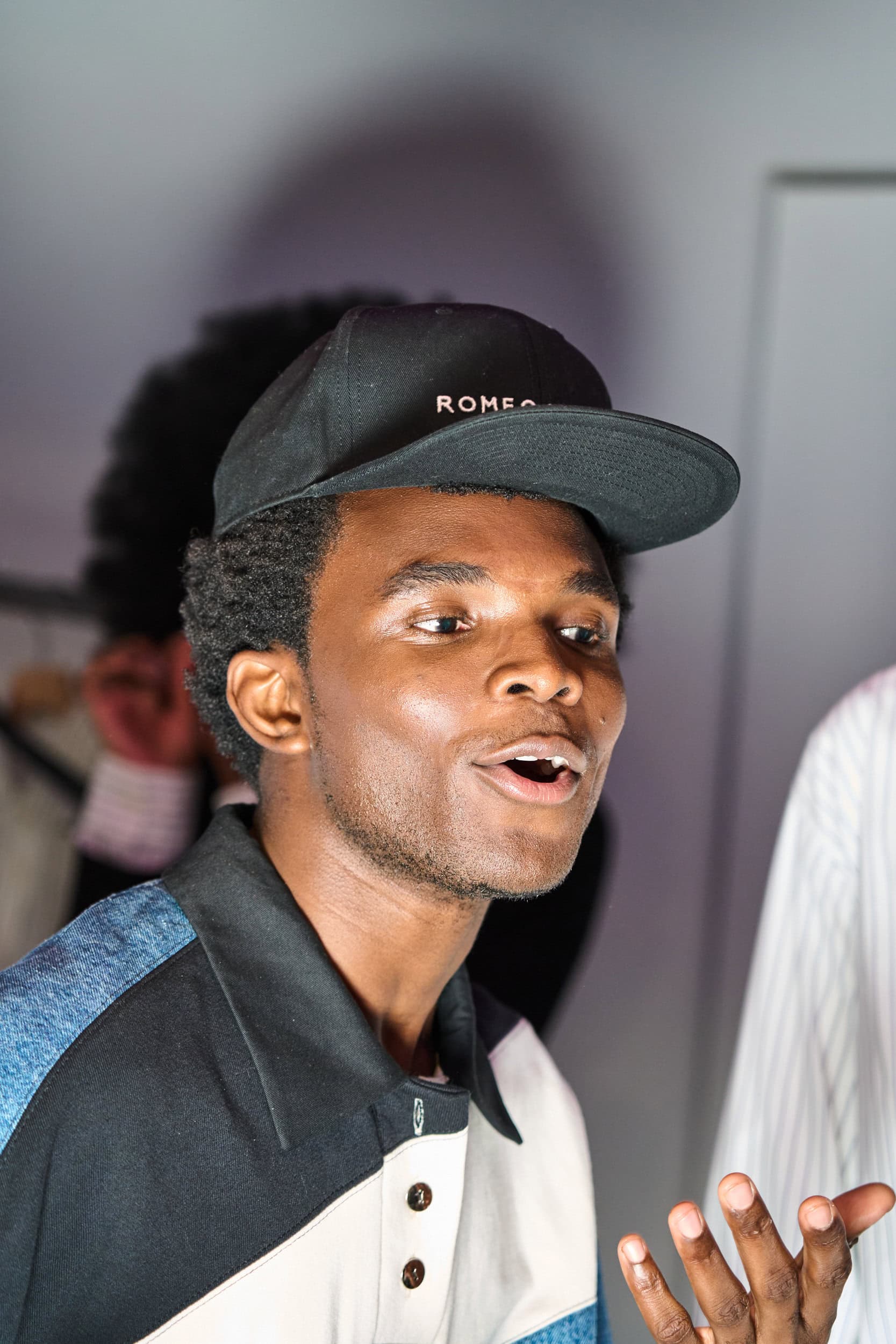 Romeo Hunte Spring 2025 Fashion Show Backstage