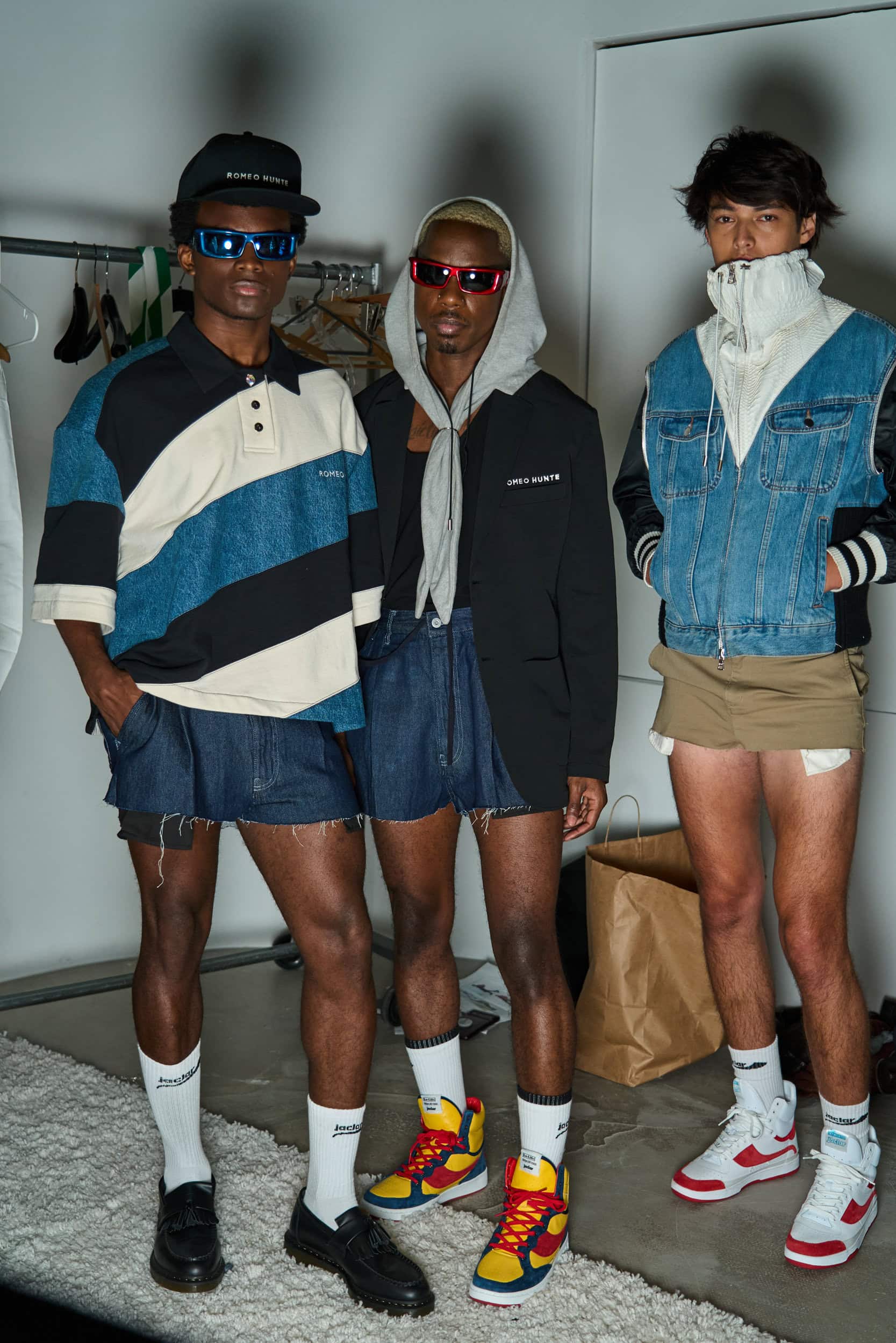 Romeo Hunte Spring 2025 Fashion Show Backstage