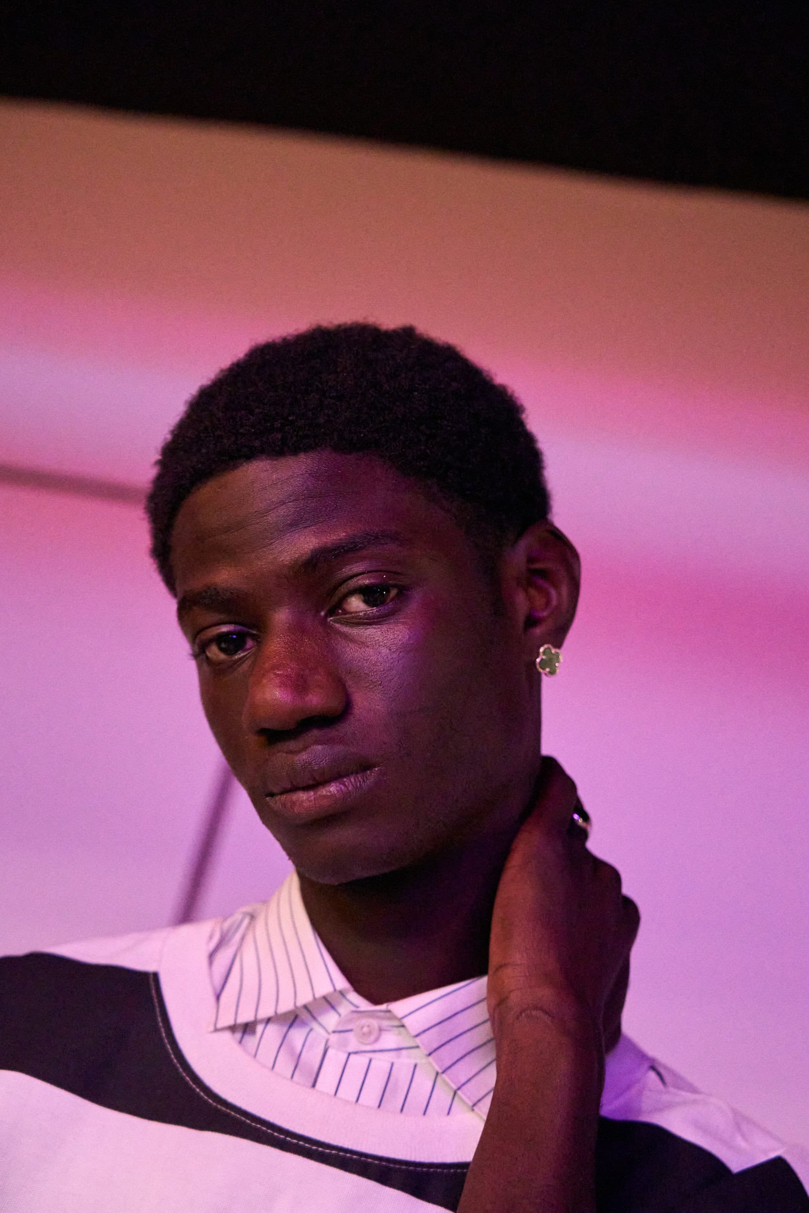 Romeo Hunte Spring 2025 Fashion Show Backstage
