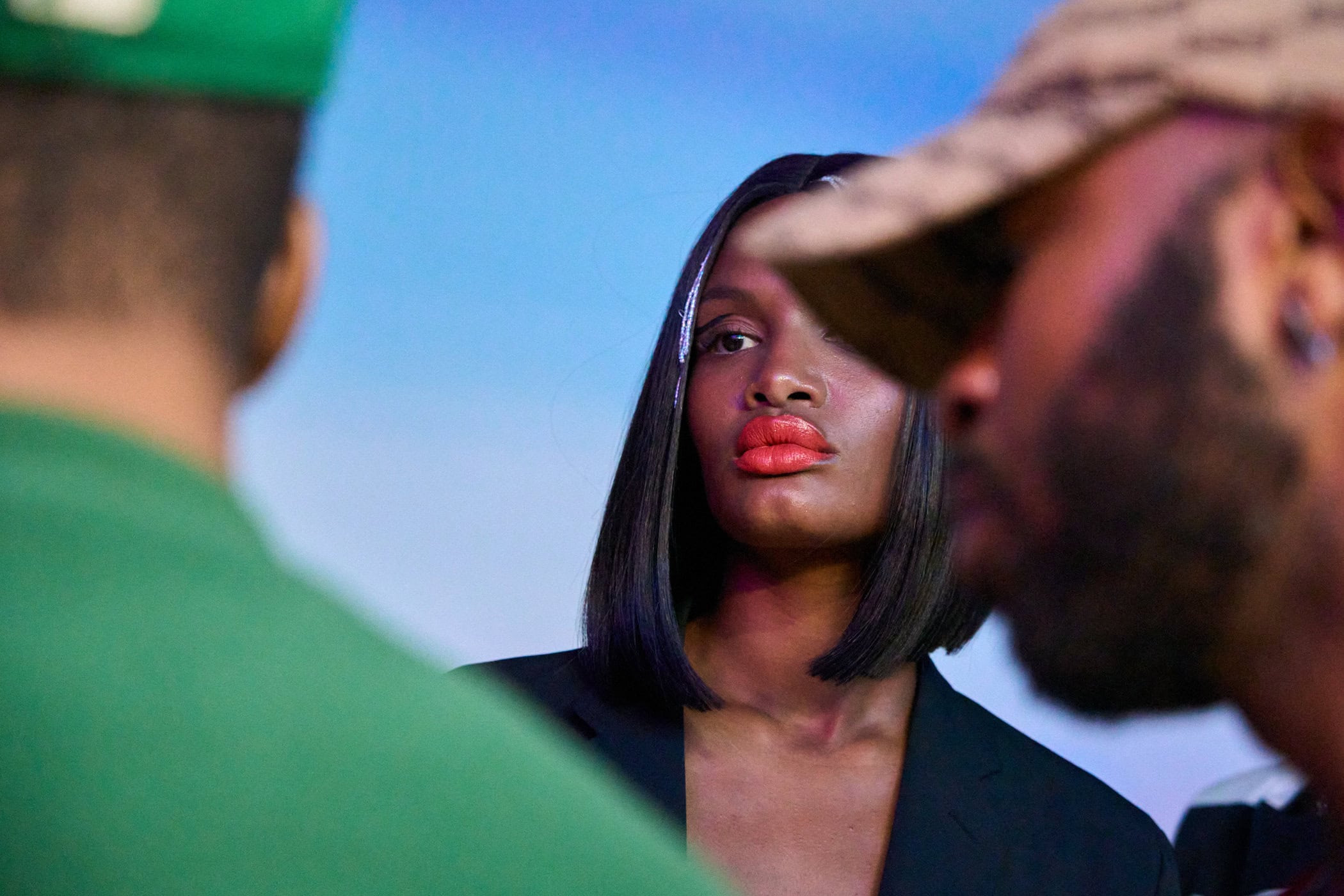 Romeo Hunte Spring 2025 Fashion Show Backstage