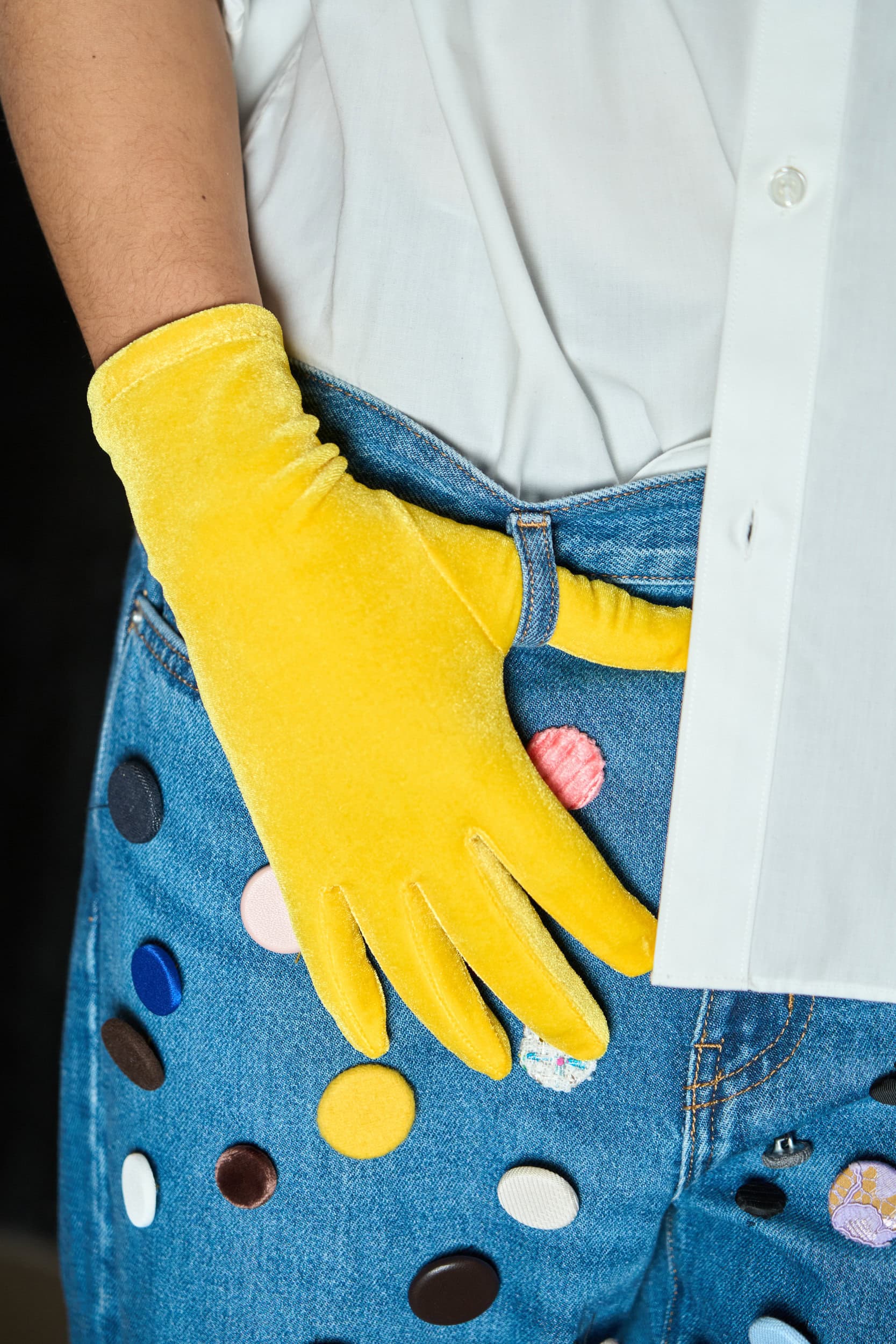 Romeo Hunte Spring 2025 Fashion Show Backstage