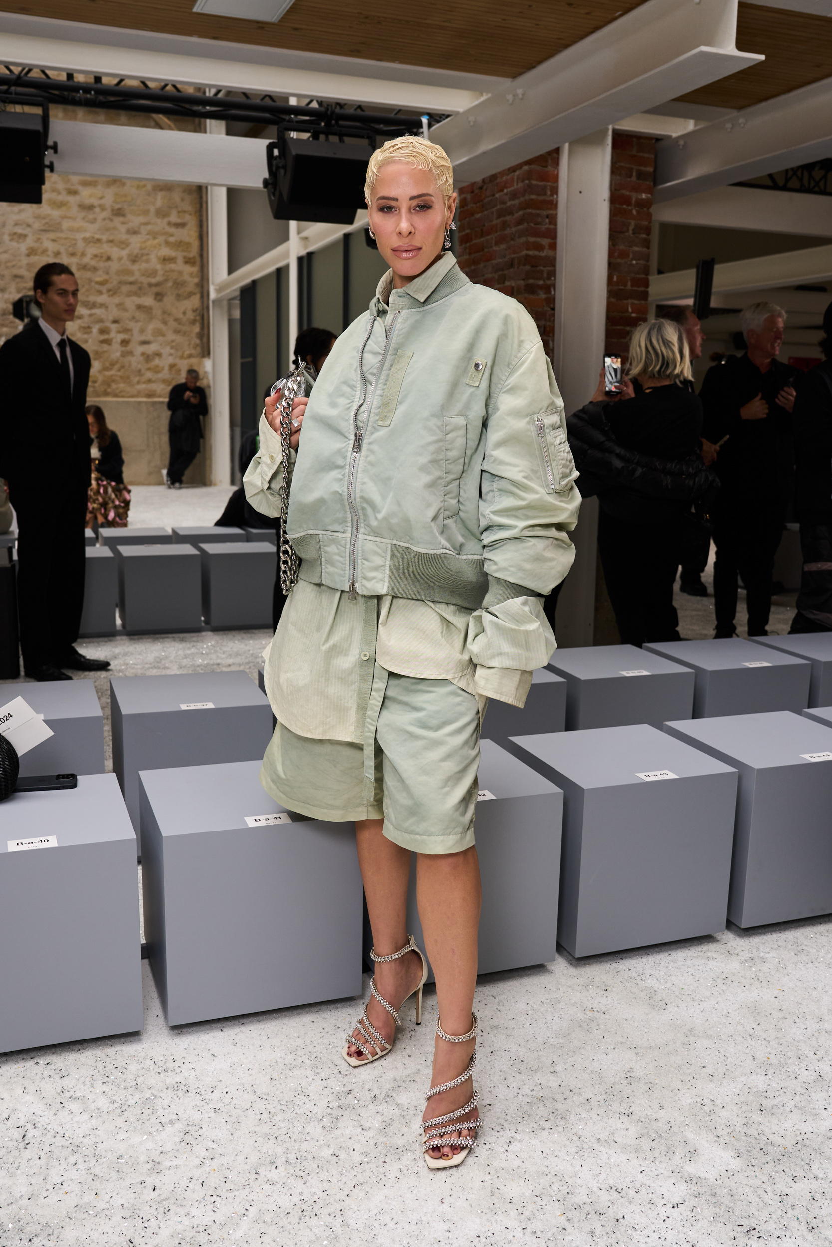 Sacai Spring 2025 Fashion Show Front Row