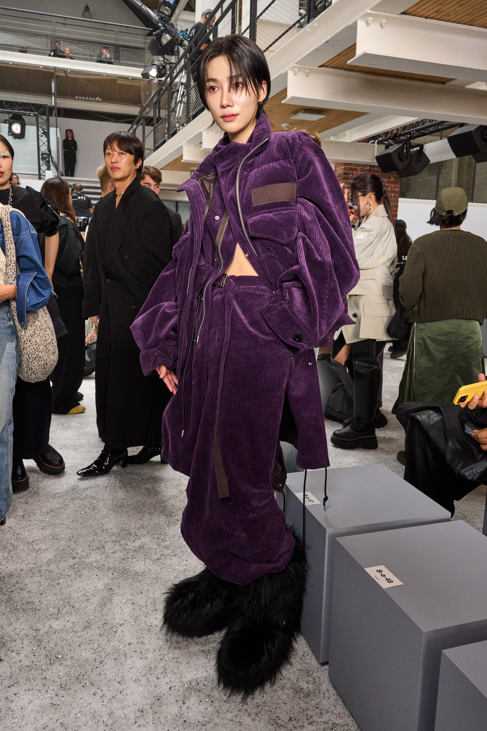 Sacai Spring 2025 Fashion Show Front Row