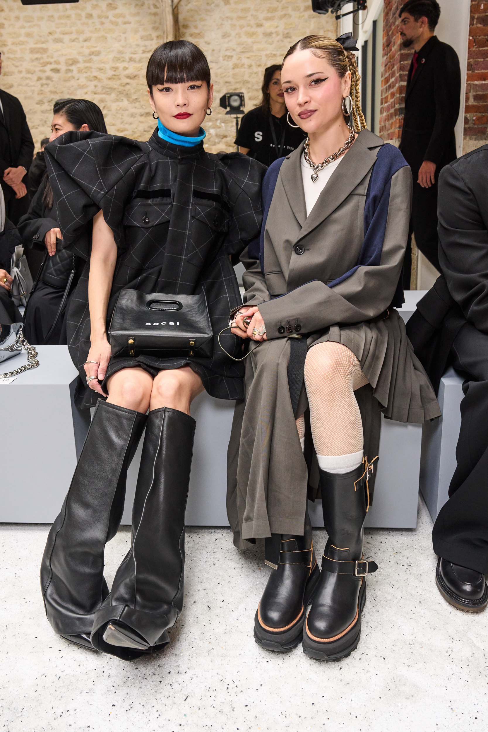 Sacai Spring 2025 Fashion Show Front Row