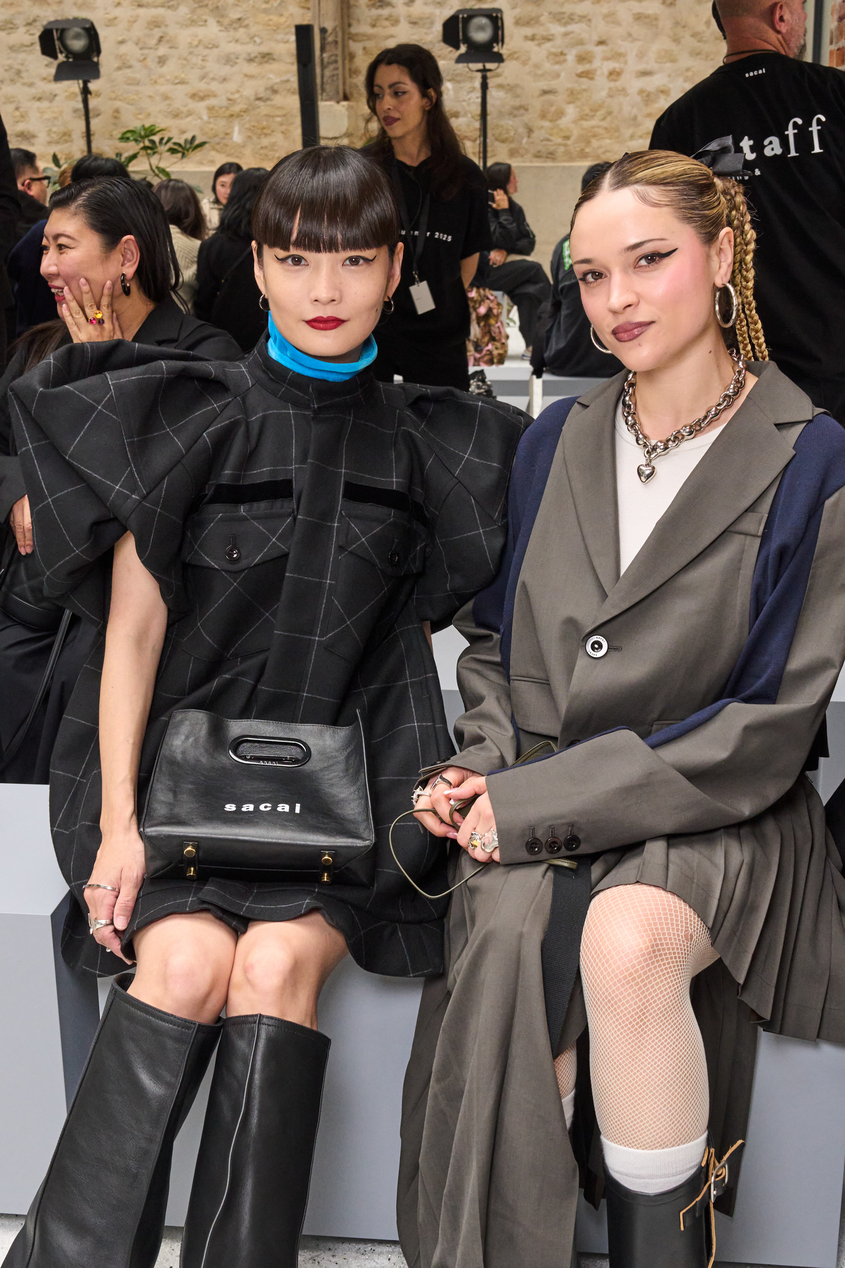 Sacai Spring 2025 Fashion Show Front Row