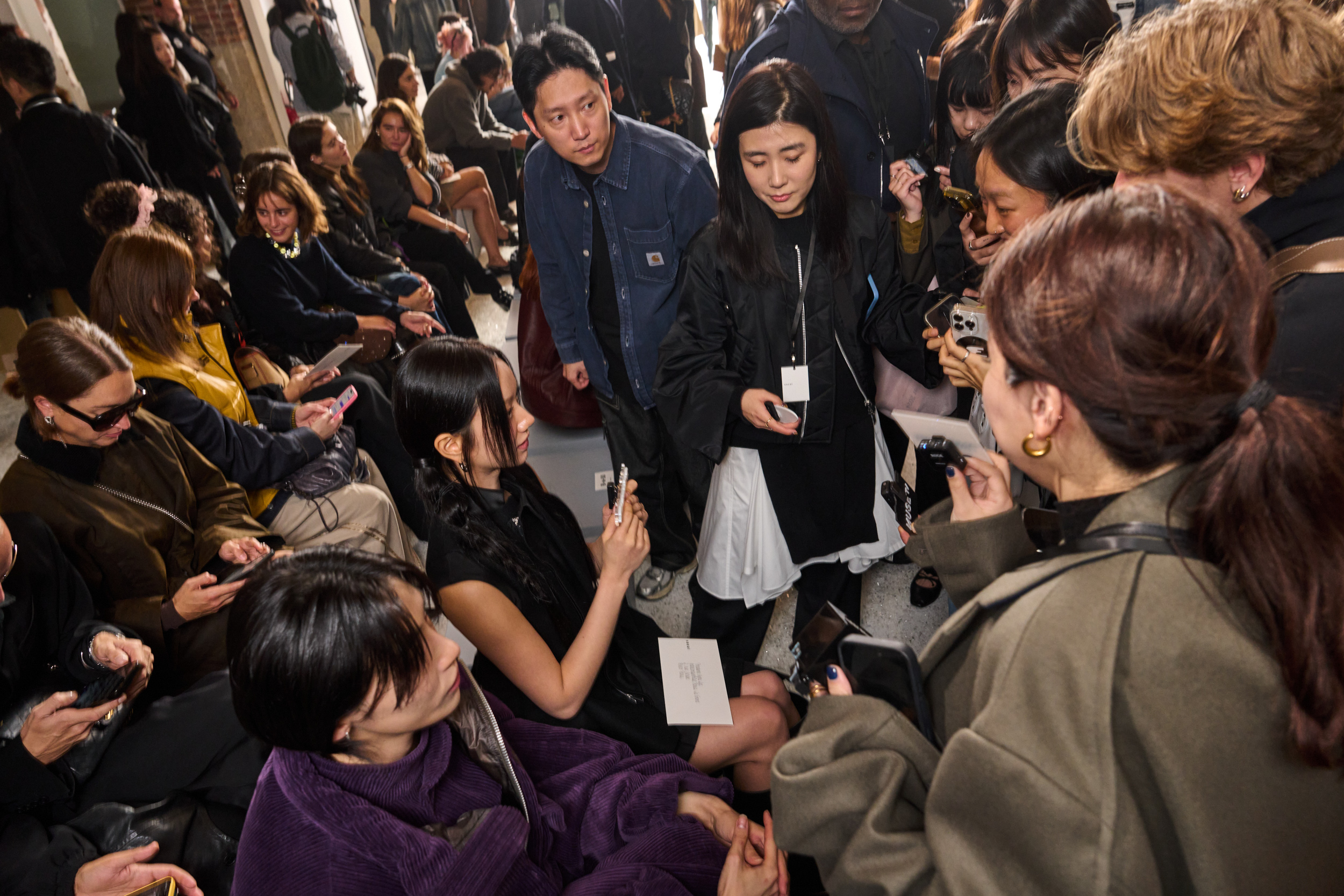 Sacai Spring 2025 Fashion Show Front Row