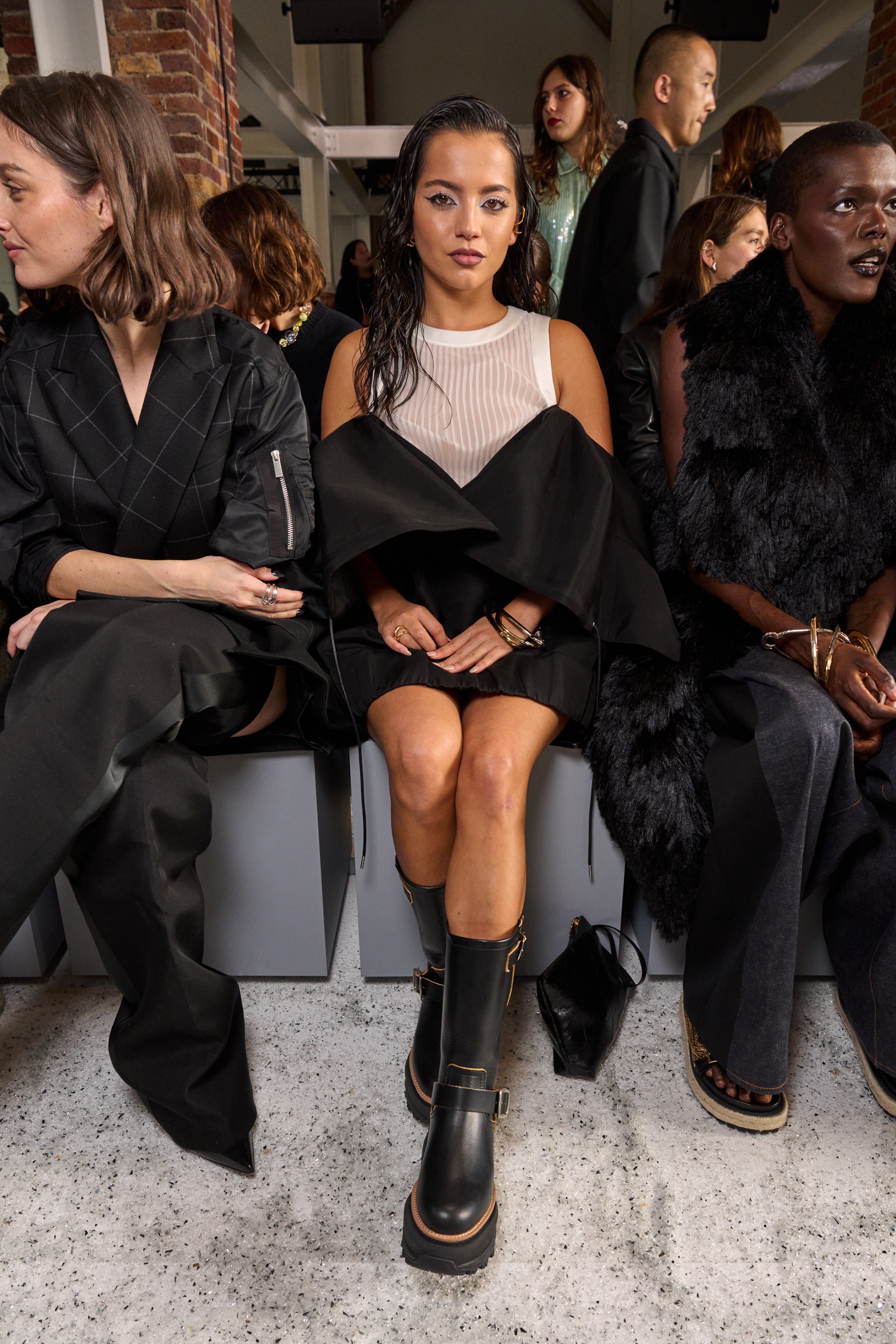 Sacai Spring 2025 Fashion Show Front Row