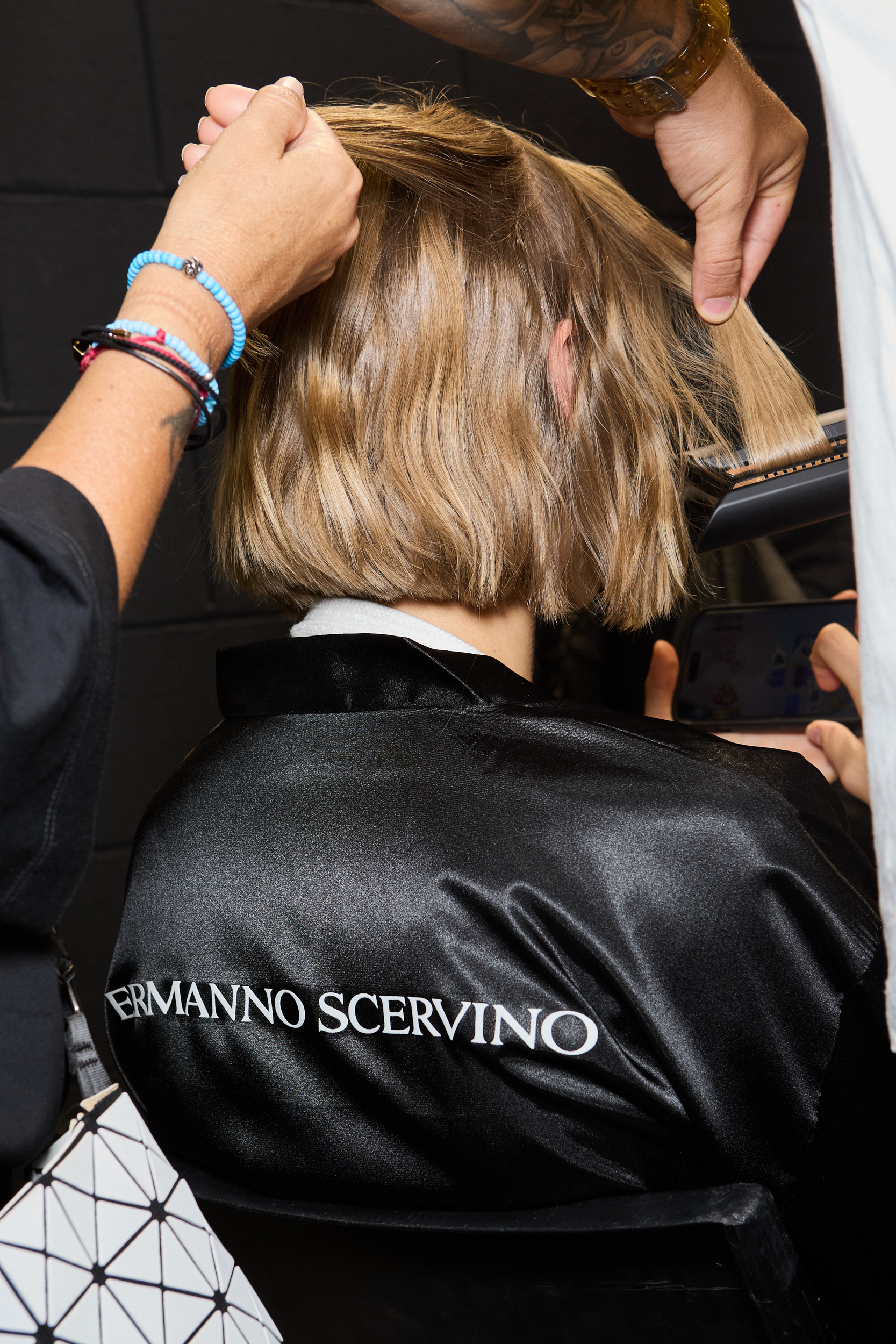 Ermanno Scervino Spring 2025 Fashion Show Backstage