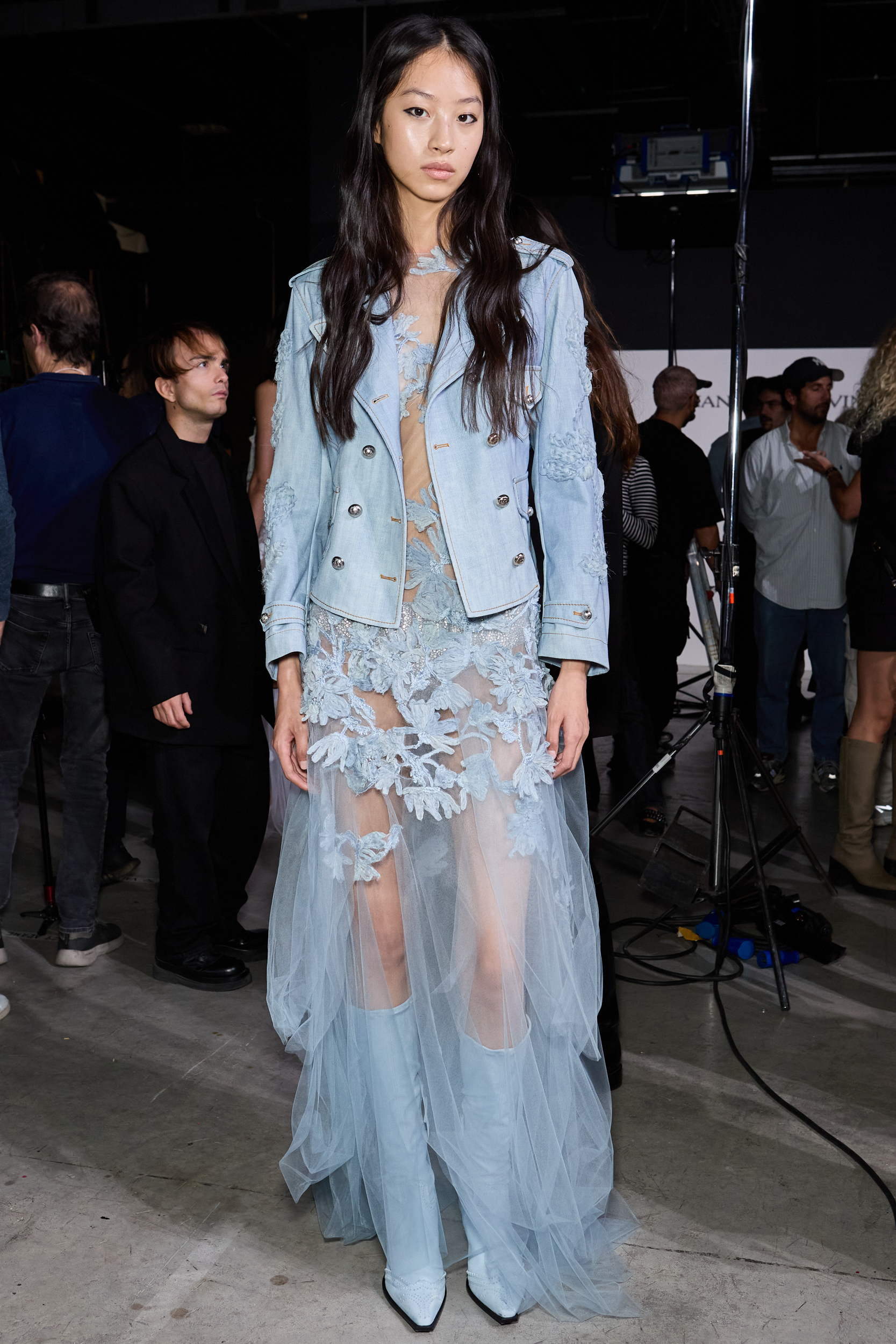 Ermanno Scervino Spring 2025 Fashion Show Backstage