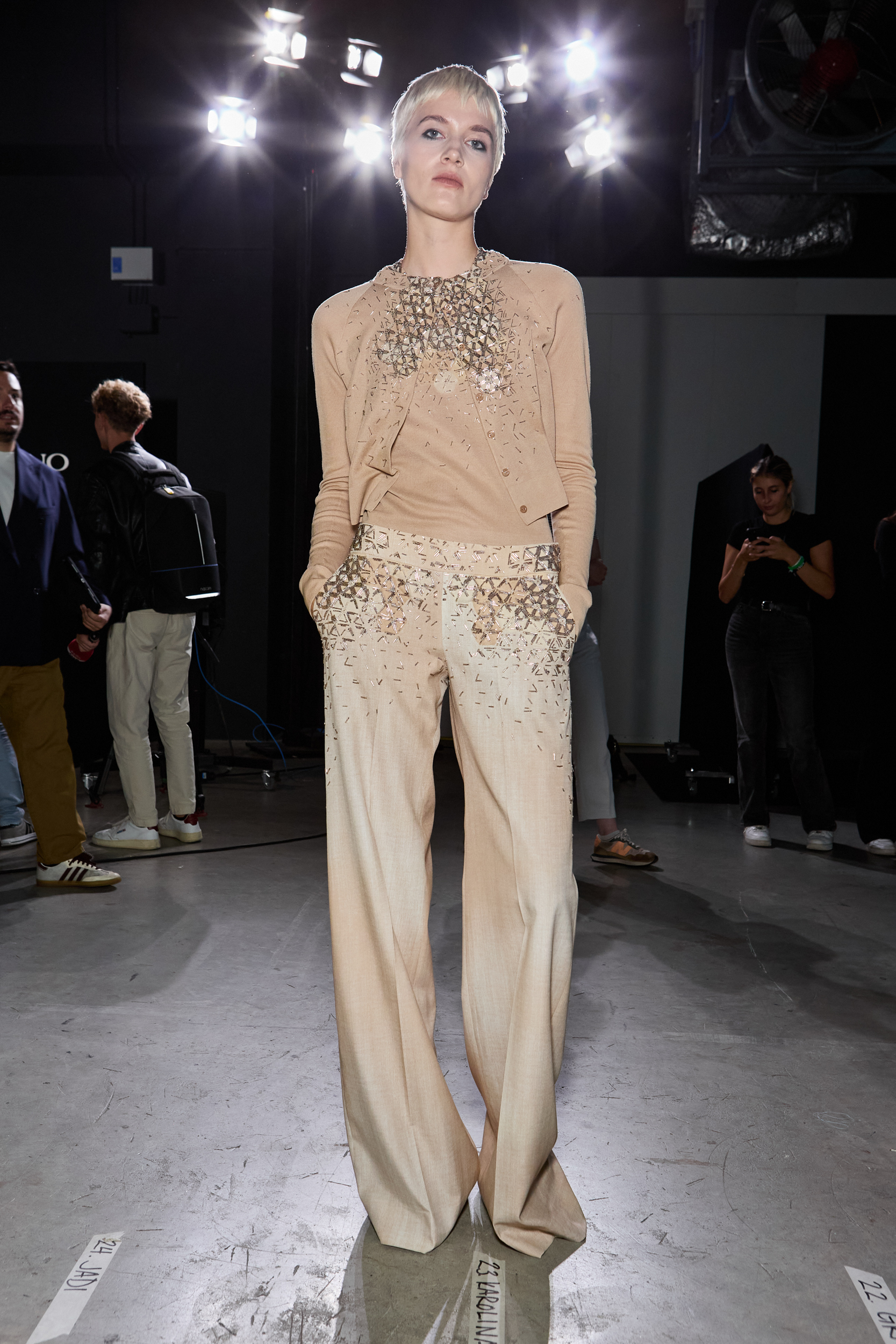 Ermanno Scervino Spring 2025 Fashion Show Backstage