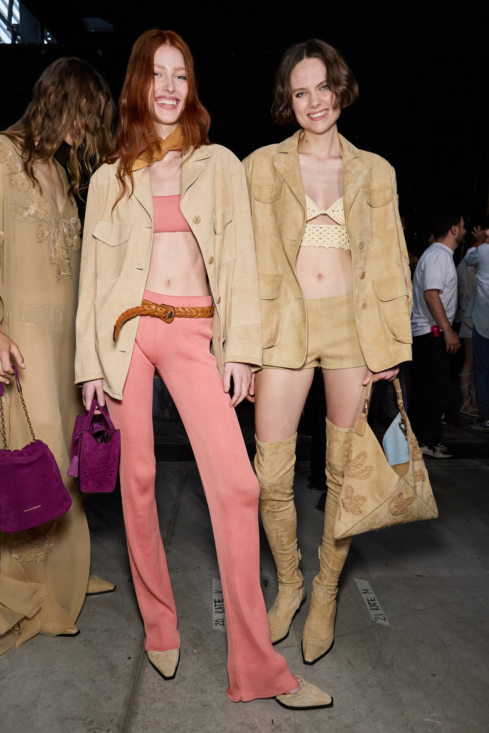 Ermanno Scervino Spring 2025 Fashion Show Backstage