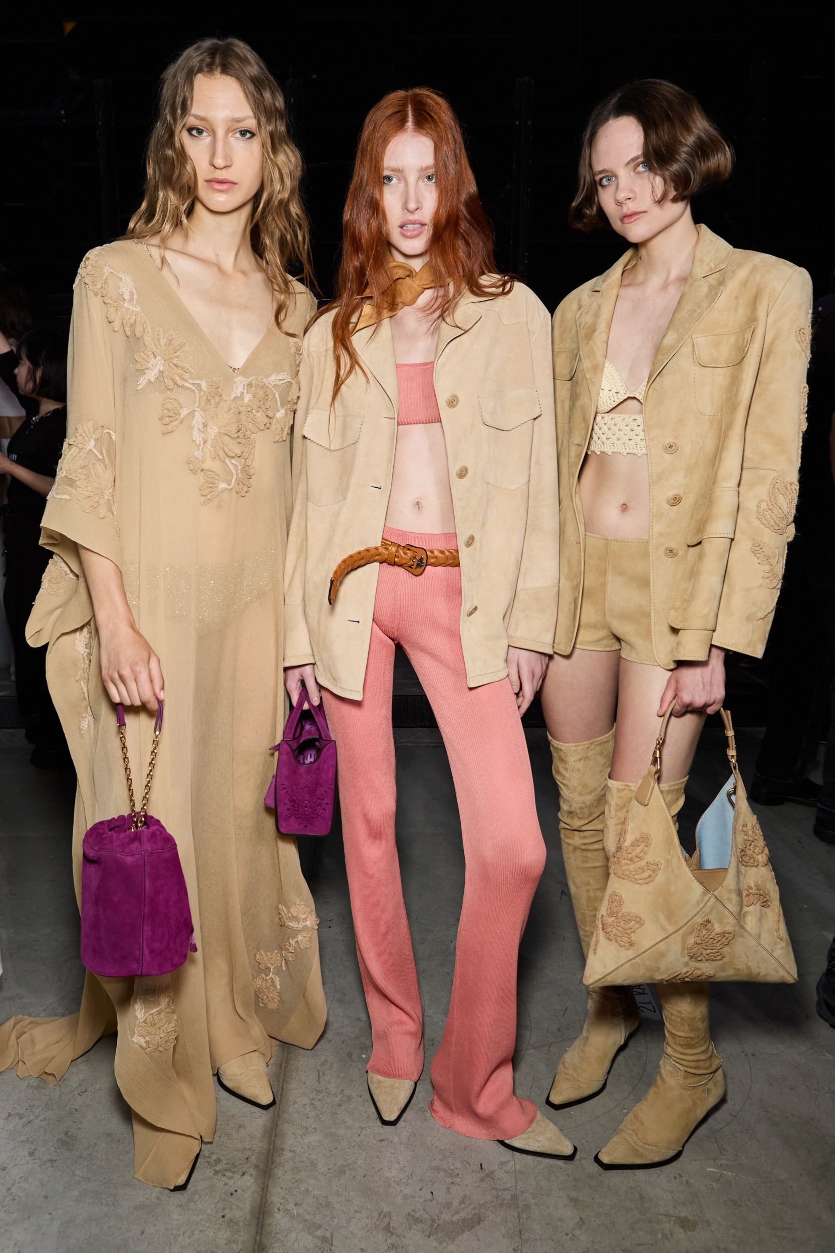 Ermanno Scervino Spring 2025 Fashion Show Backstage