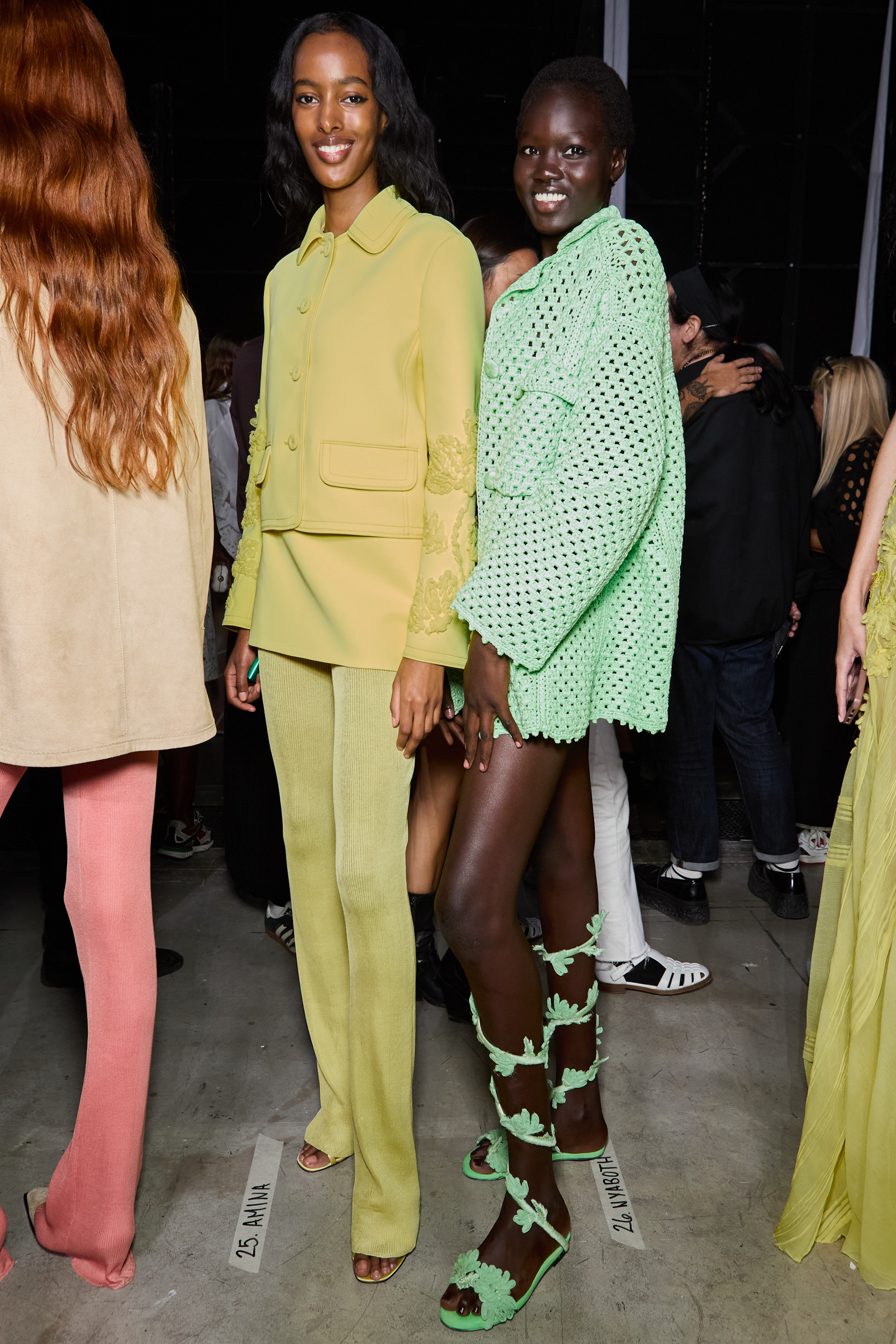 Ermanno Scervino Spring 2025 Fashion Show Backstage