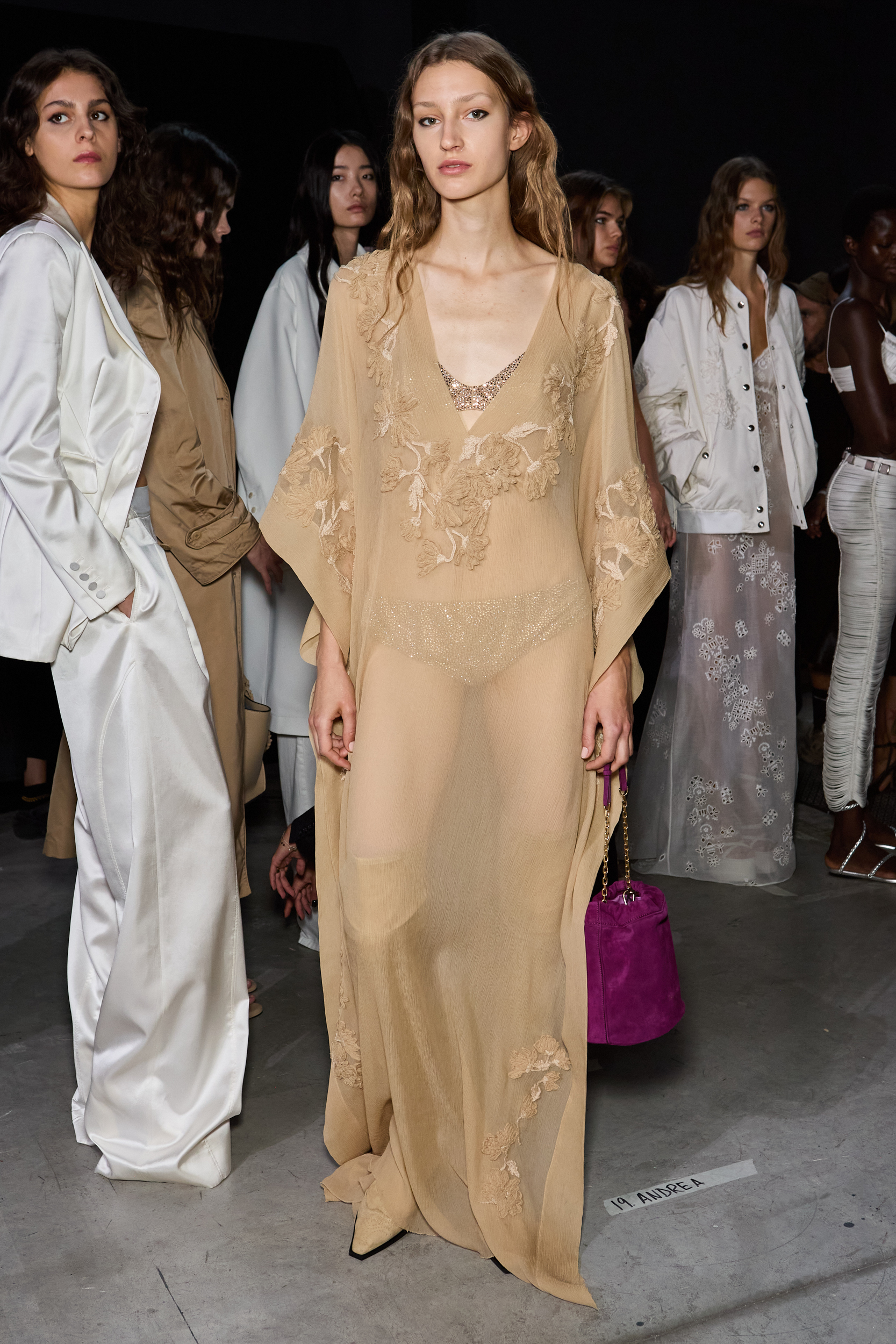 Ermanno Scervino Spring 2025 Fashion Show Backstage