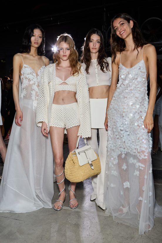 Ermanno Scervino Spring 2025 Fashion Show Backstage