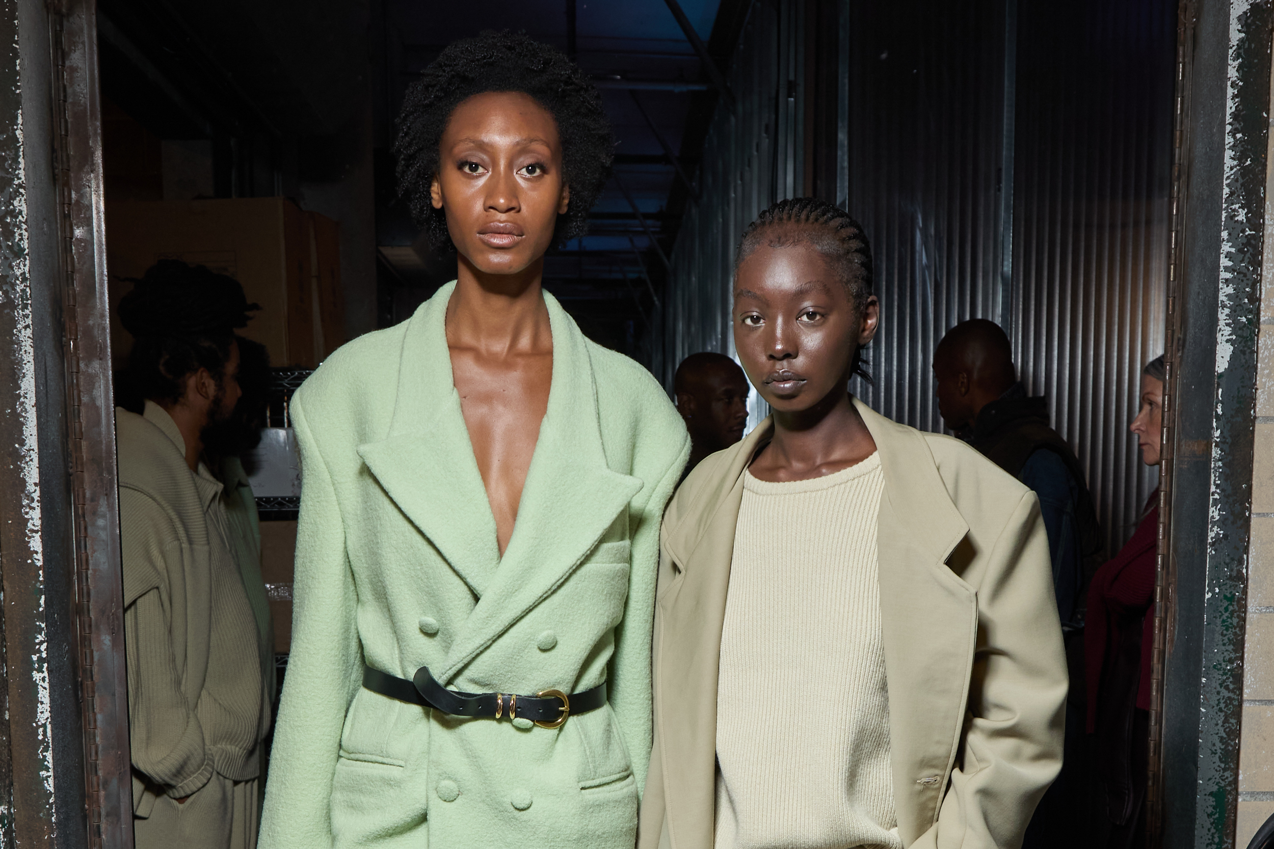 Sebastien Ami Spring 2025 Fashion Show Backstage