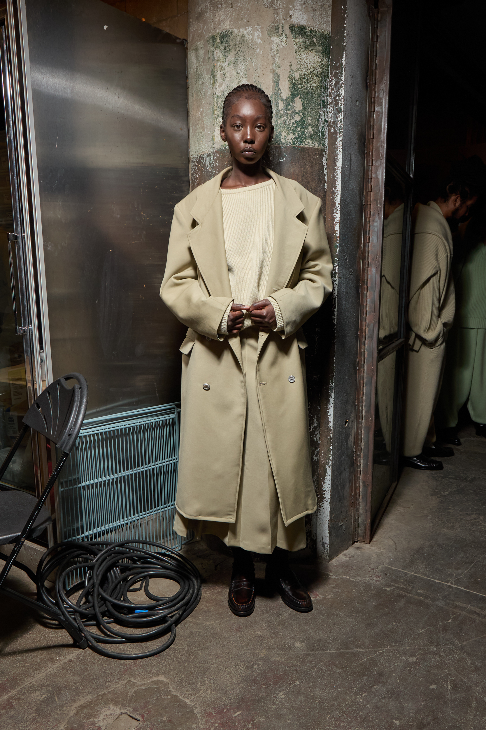 Sebastien Ami Spring 2025 Fashion Show Backstage