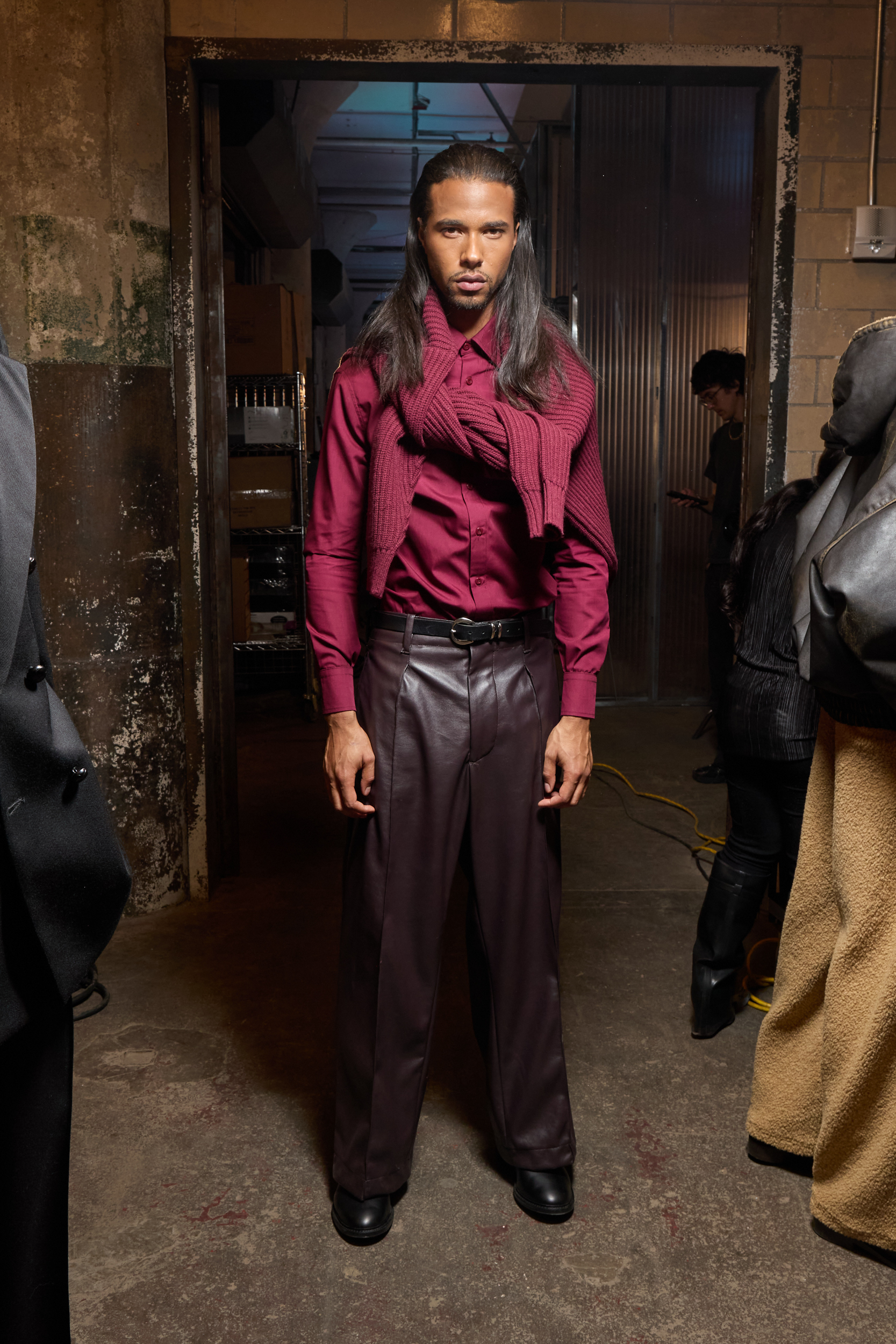 Sebastien Ami Spring 2025 Fashion Show Backstage