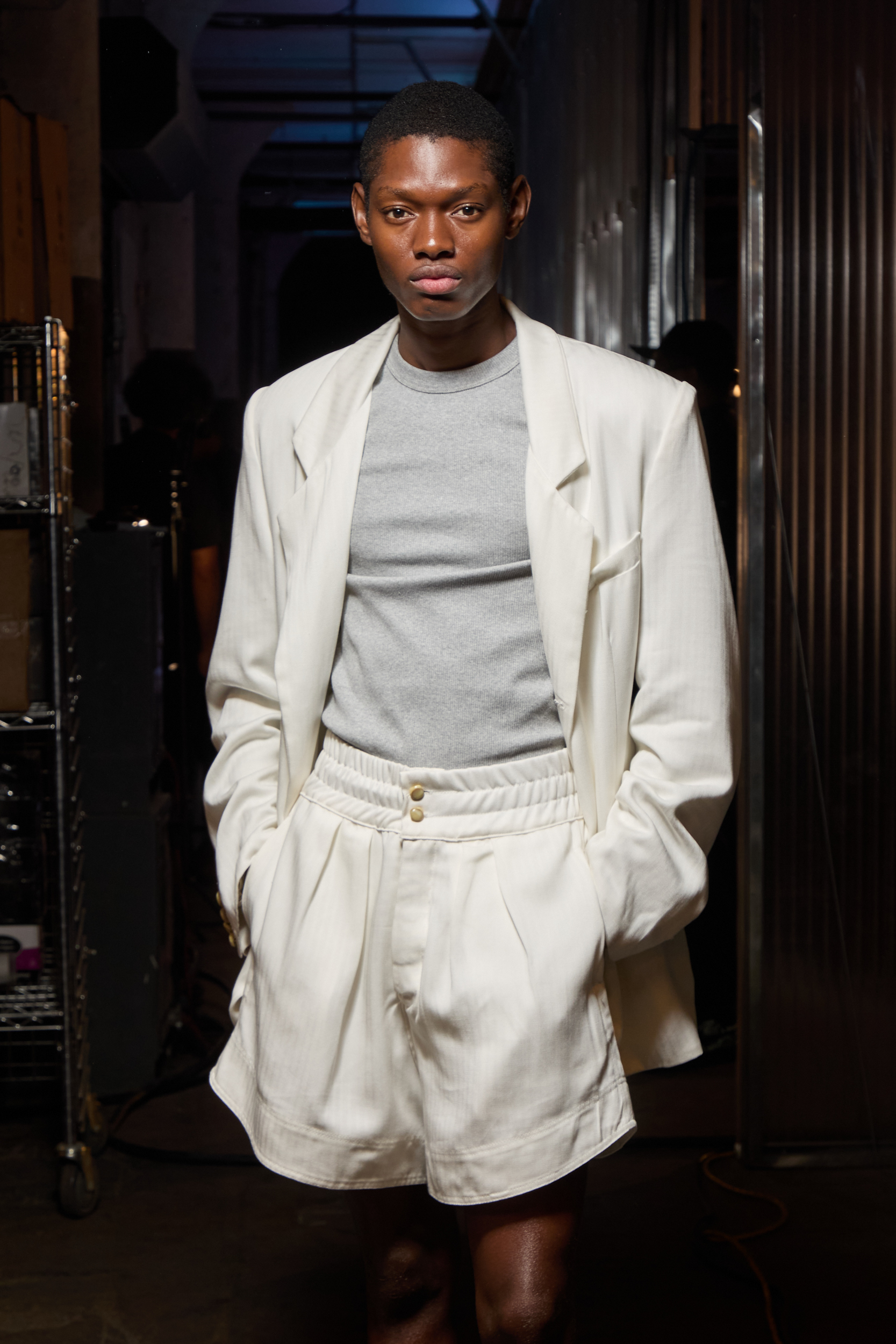 Sebastien Ami Spring 2025 Fashion Show Backstage