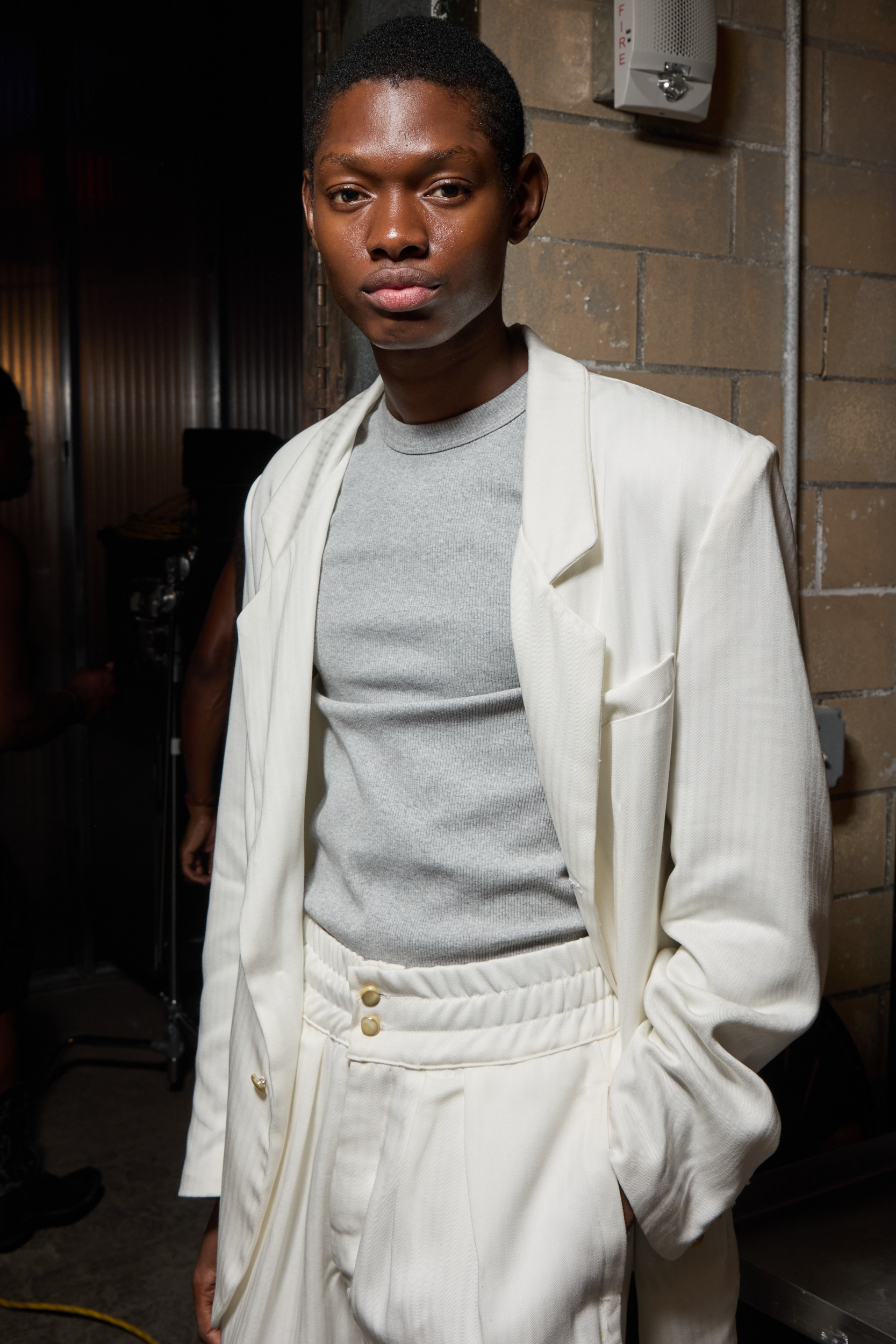 Sebastien Ami Spring 2025 Fashion Show Backstage