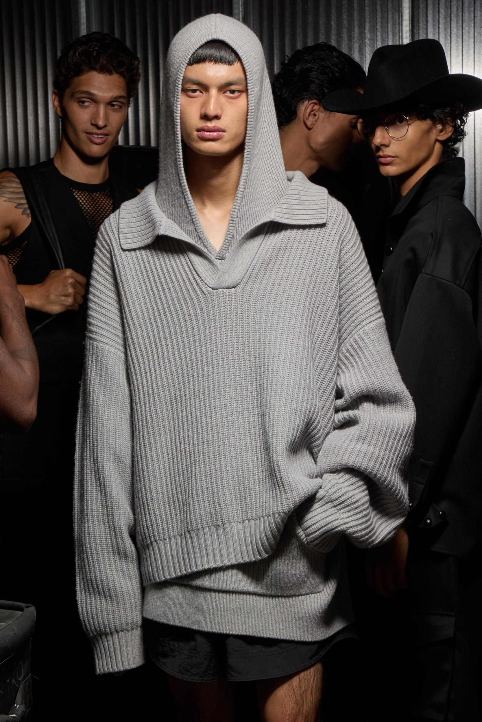 Sebastien Ami Spring 2025 Fashion Show Backstage