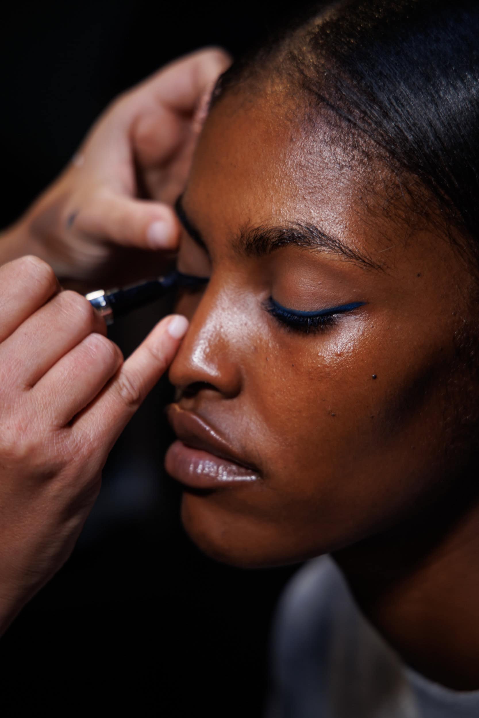 Sergio Hudson Spring 2025 Fashion Show Backstage