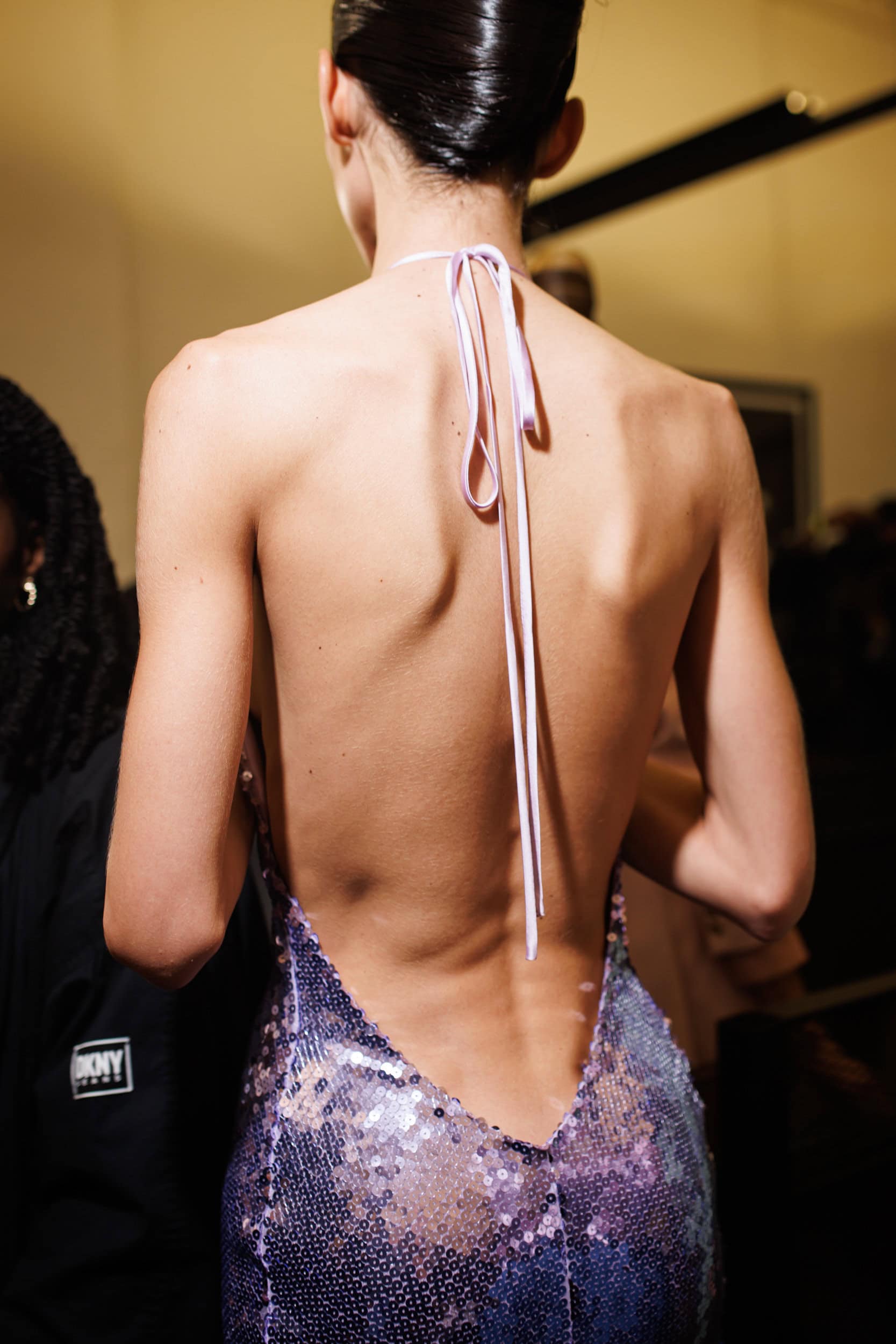 Sergio Hudson Spring 2025 Fashion Show Backstage