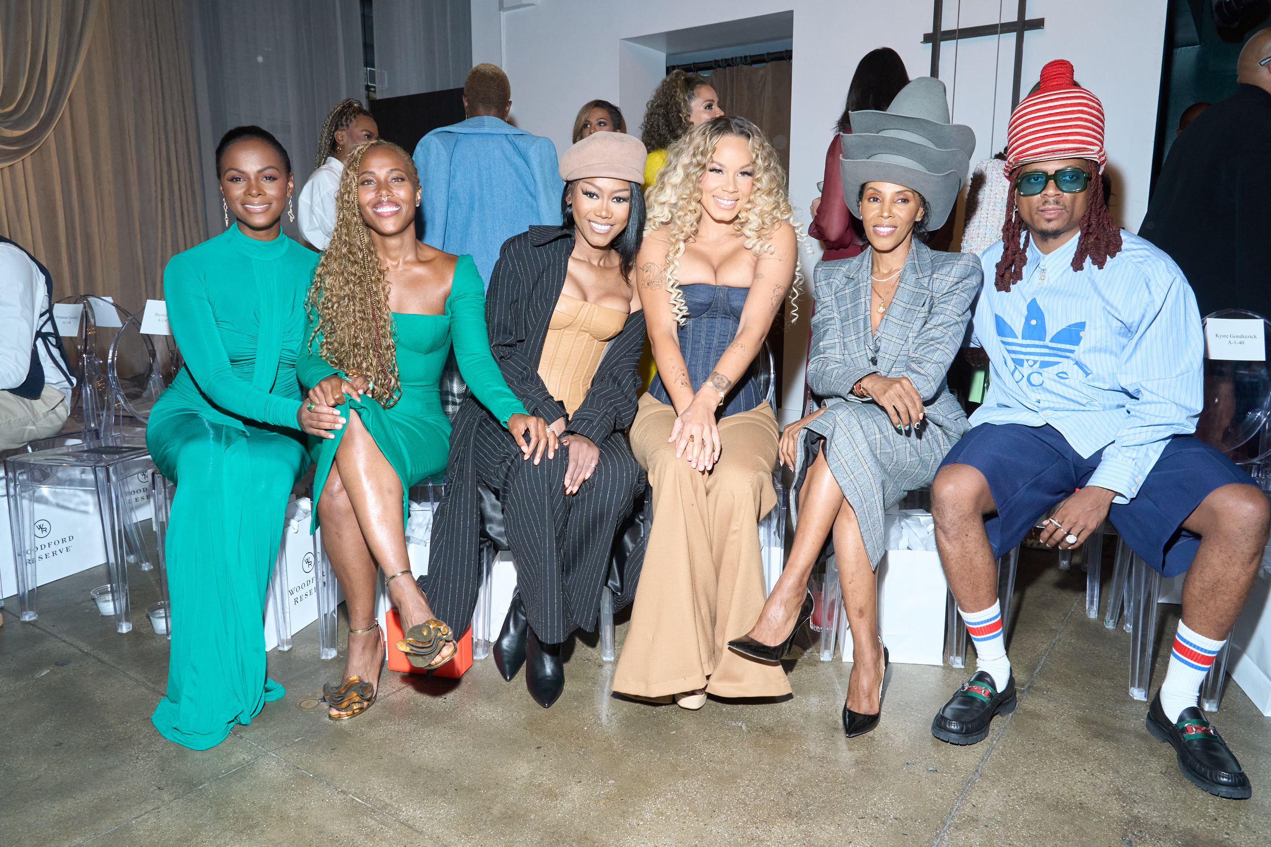 Sergio Hudson Spring 2025 Fashion Show Front Row