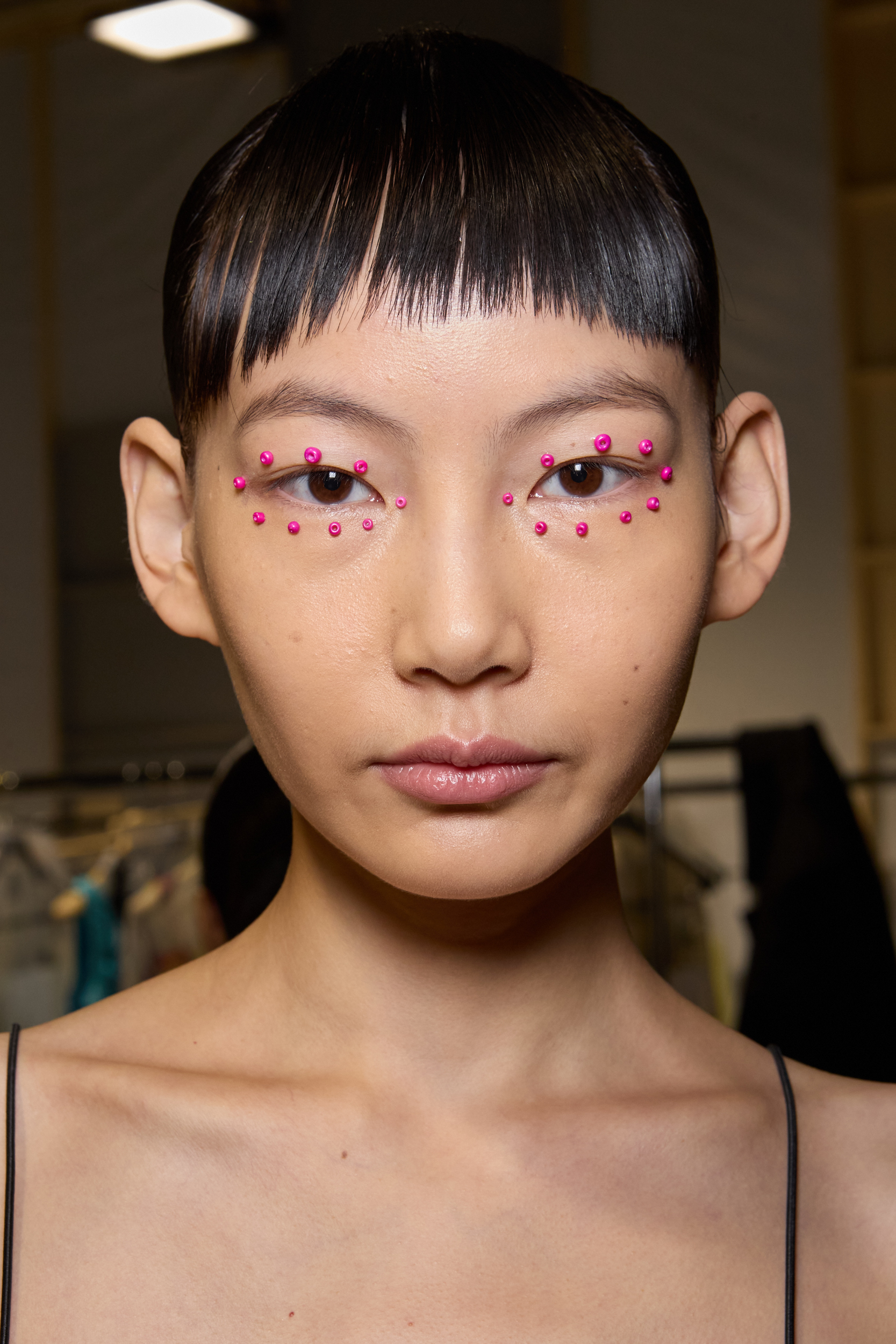 Shuting Qiu Spring 2025 Fashion Show Backstage