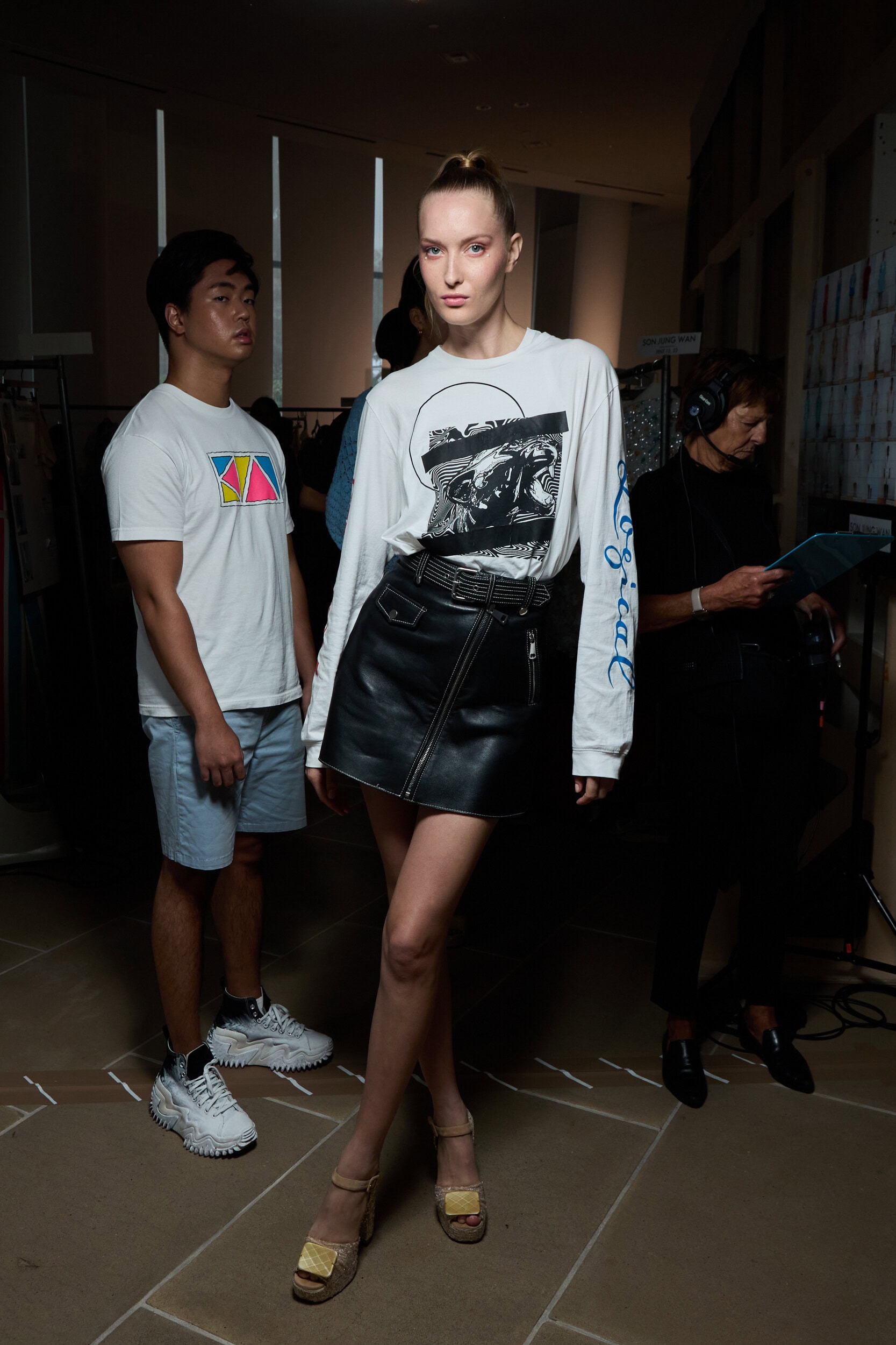 Son Jung Wan Spring 2025 Fashion Show Backstage