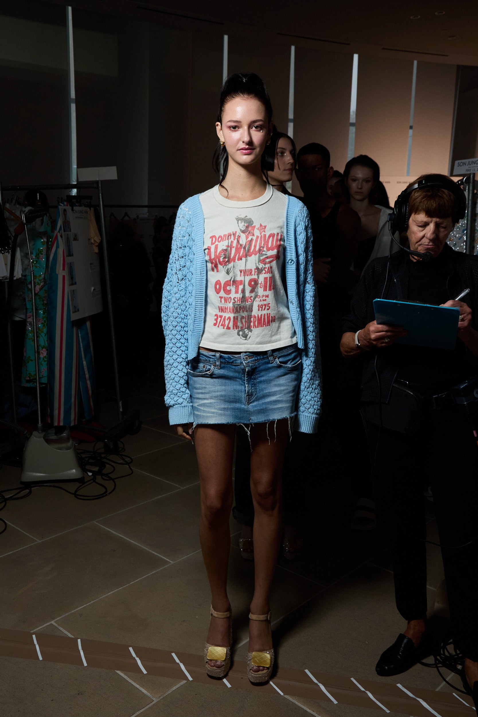 Son Jung Wan Spring 2025 Fashion Show Backstage