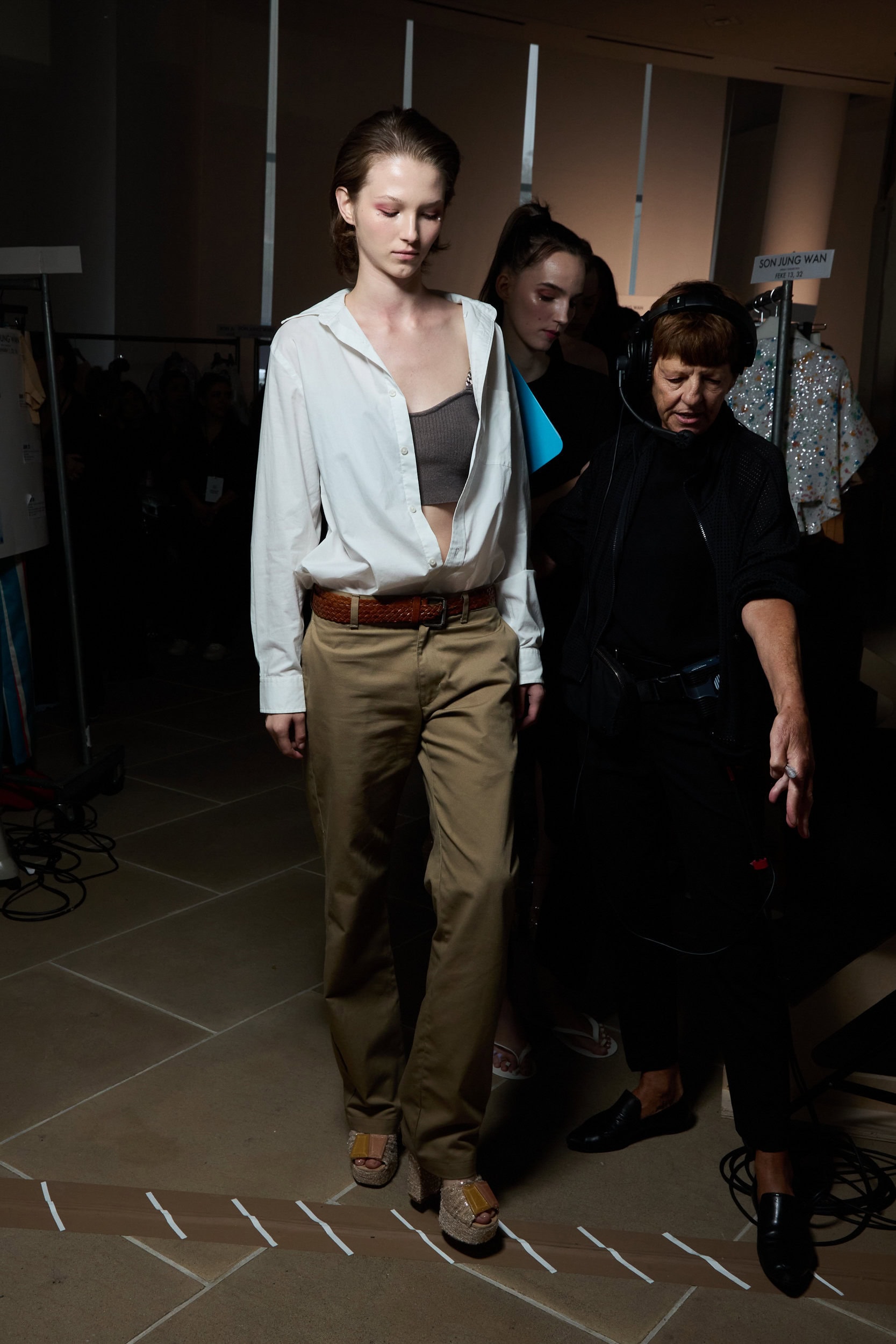 Son Jung Wan Spring 2025 Fashion Show Backstage