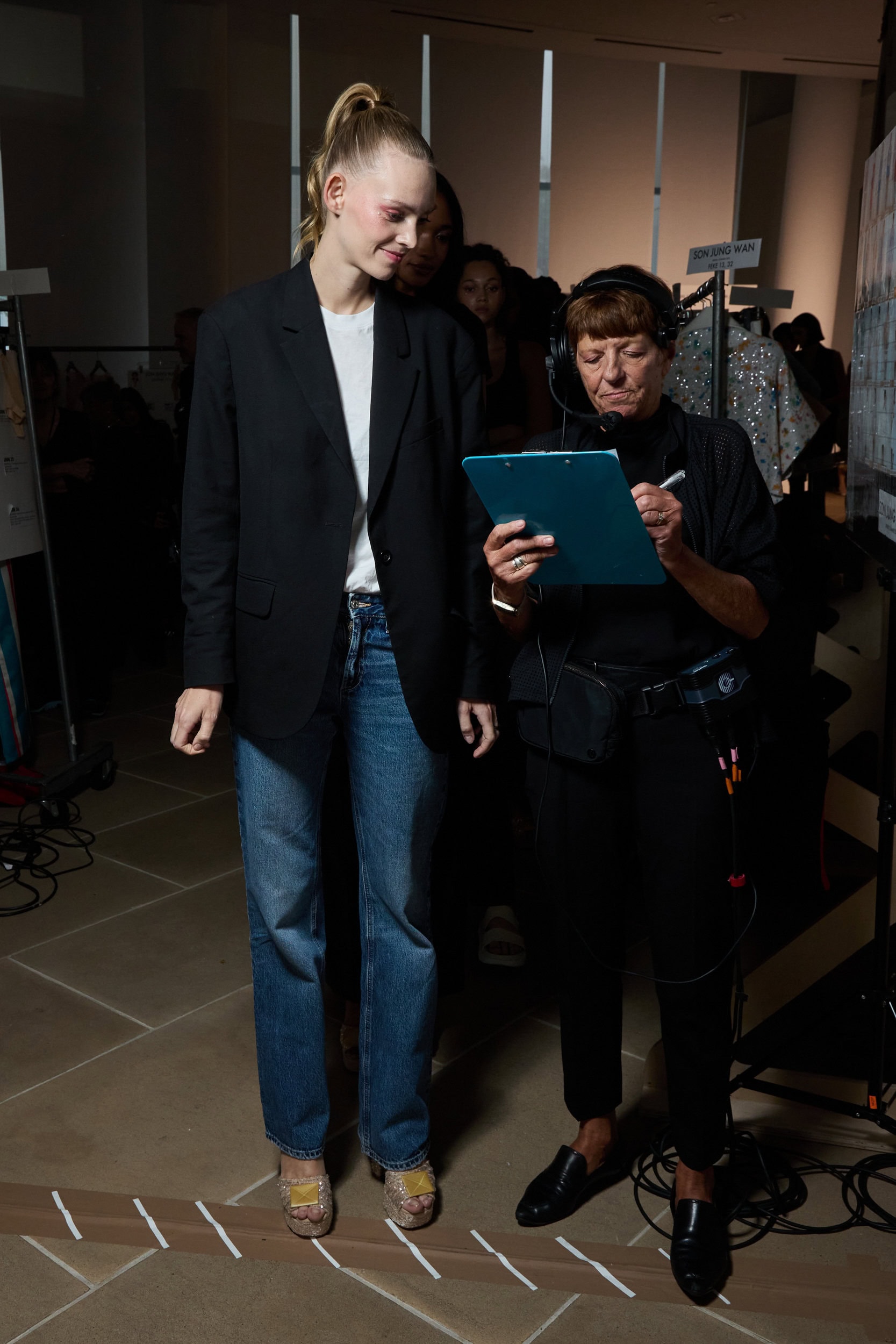 Son Jung Wan Spring 2025 Fashion Show Backstage