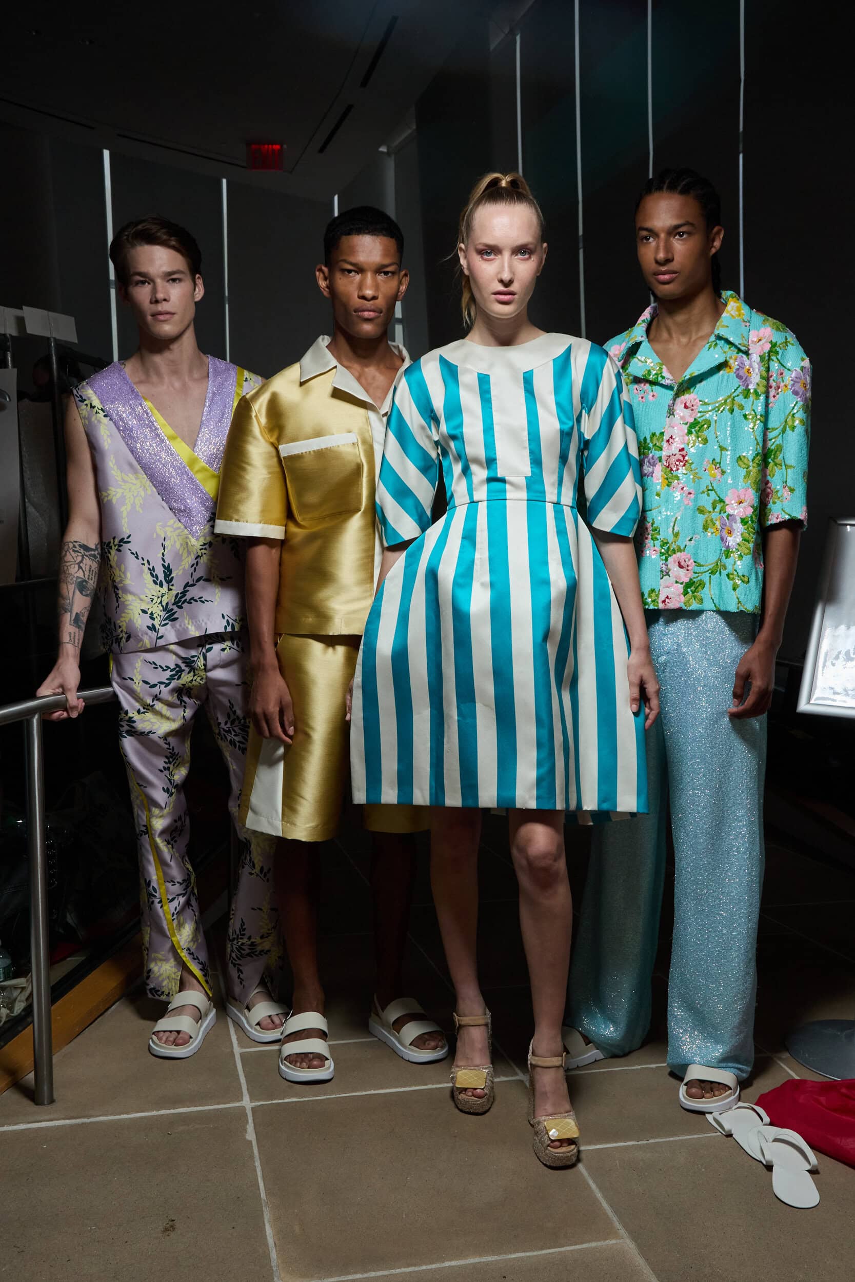 Son Jung Wan Spring 2025 Fashion Show Backstage