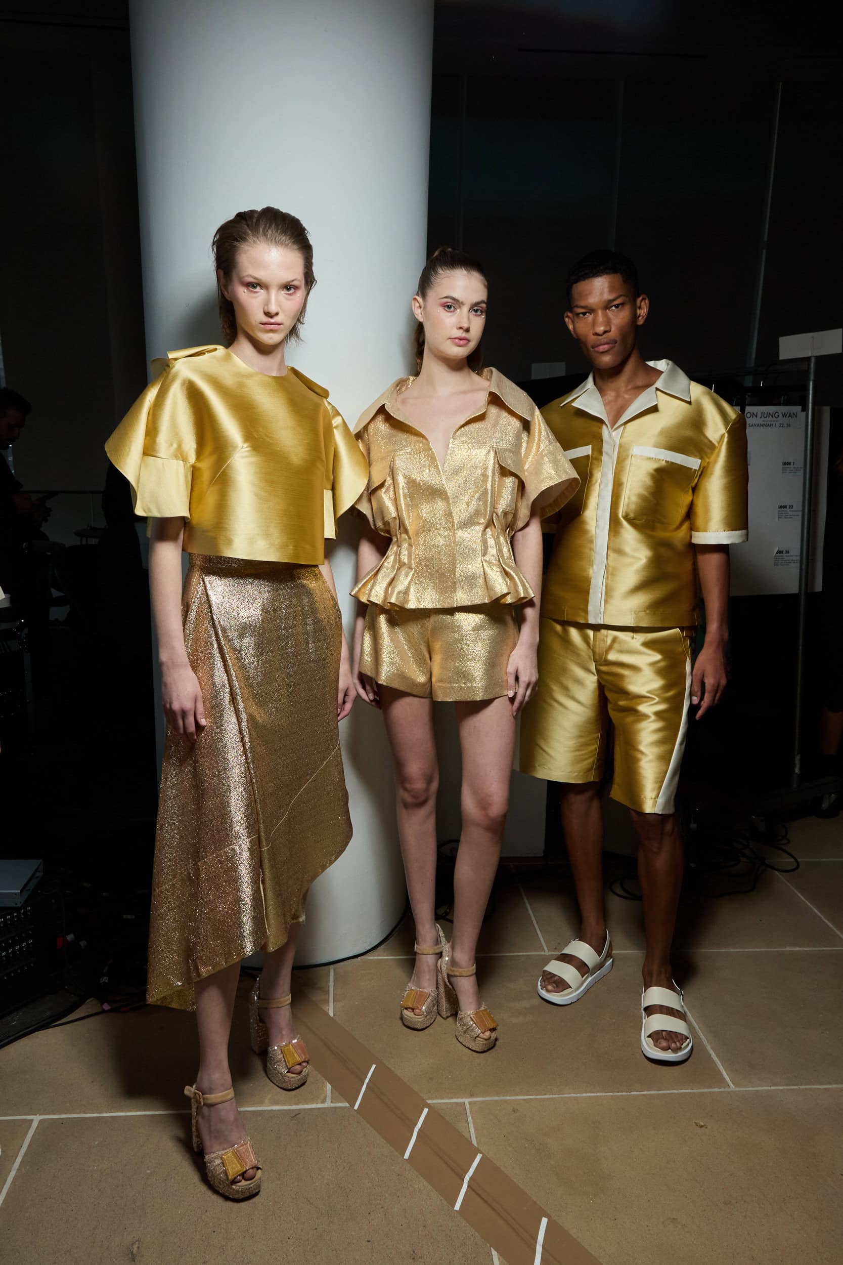 Son Jung Wan Spring 2025 Fashion Show Backstage