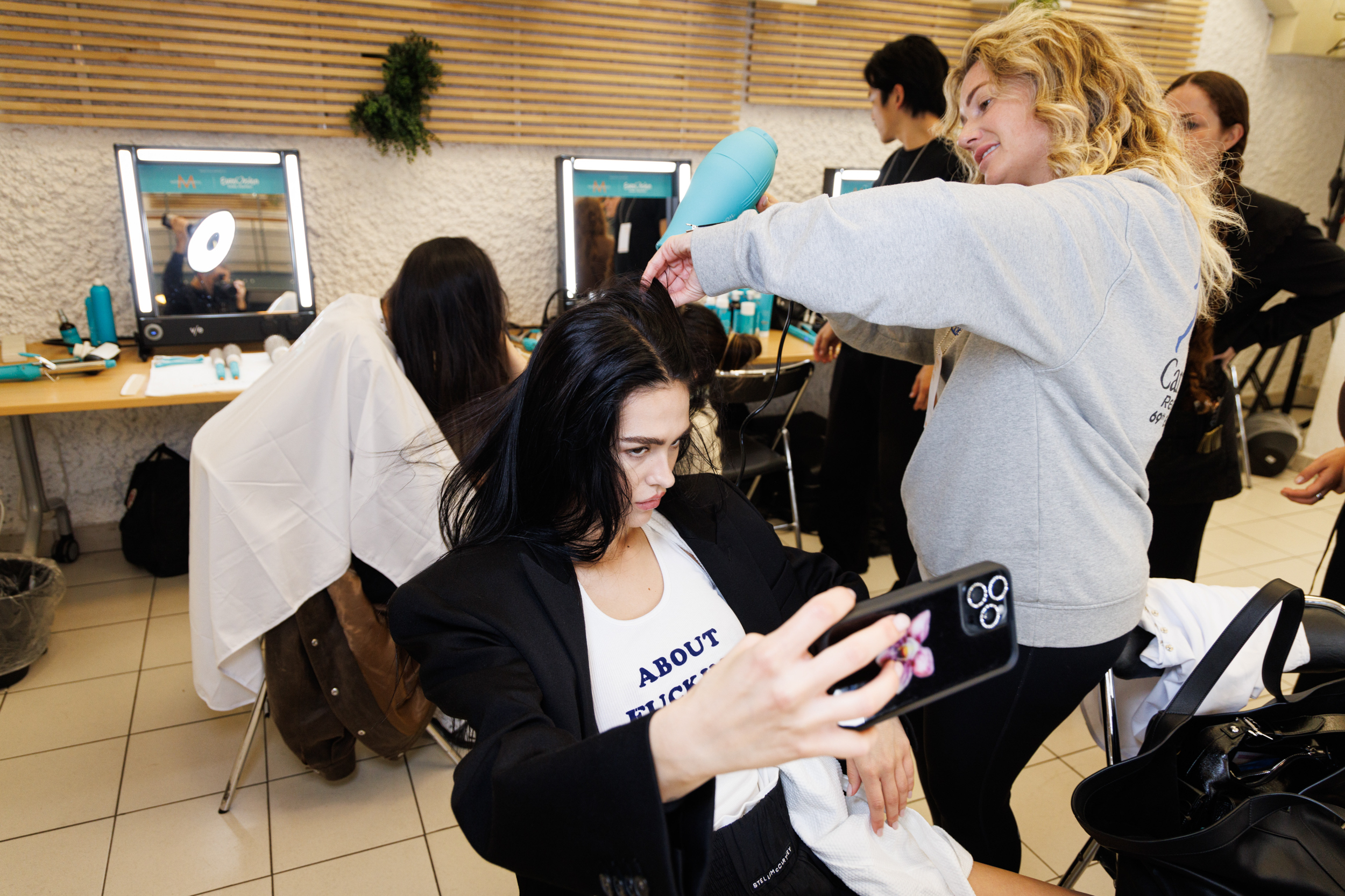 Stella Mccartney Spring 2025 Fashion Show Backstage