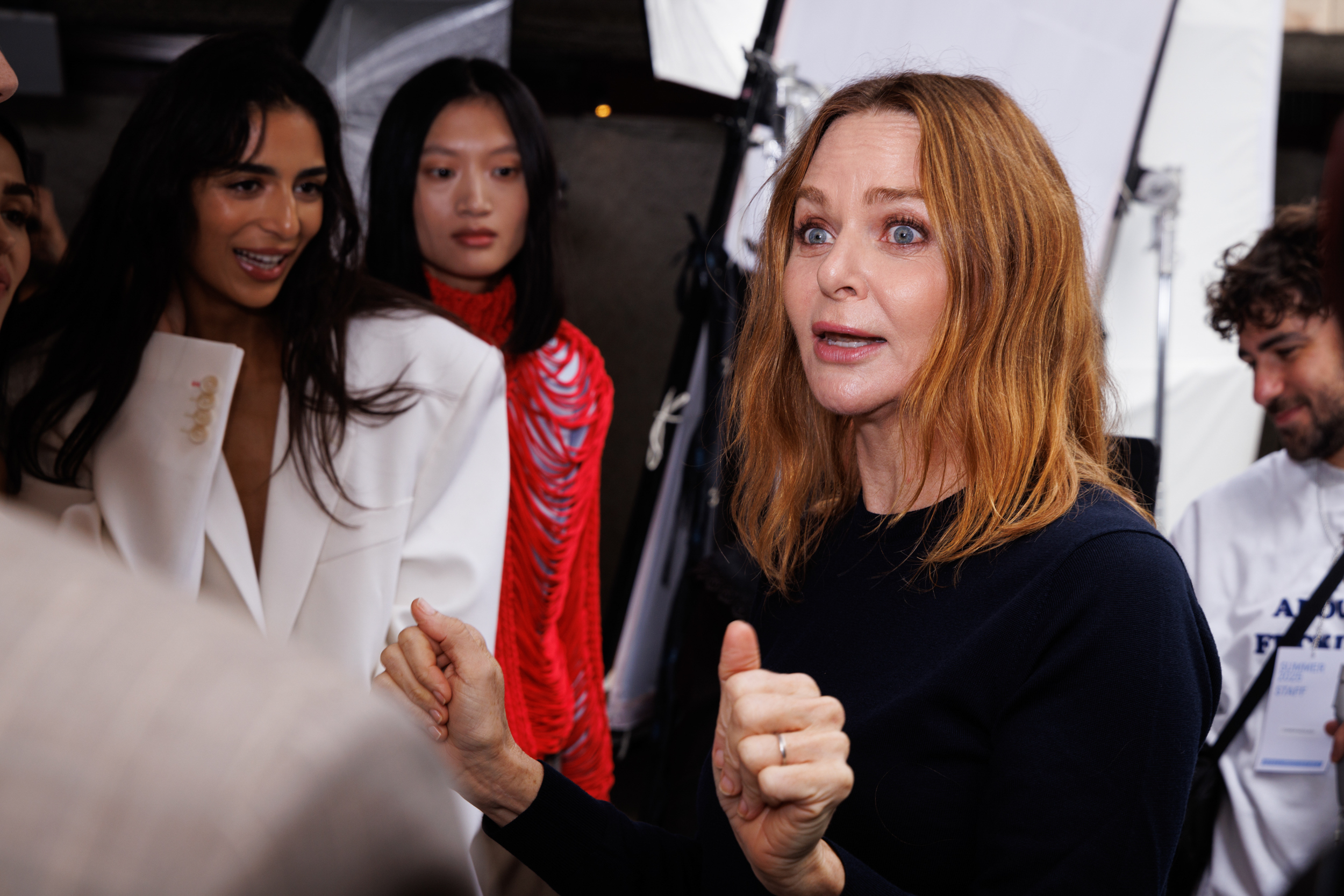 Stella Mccartney Spring 2025 Fashion Show Backstage