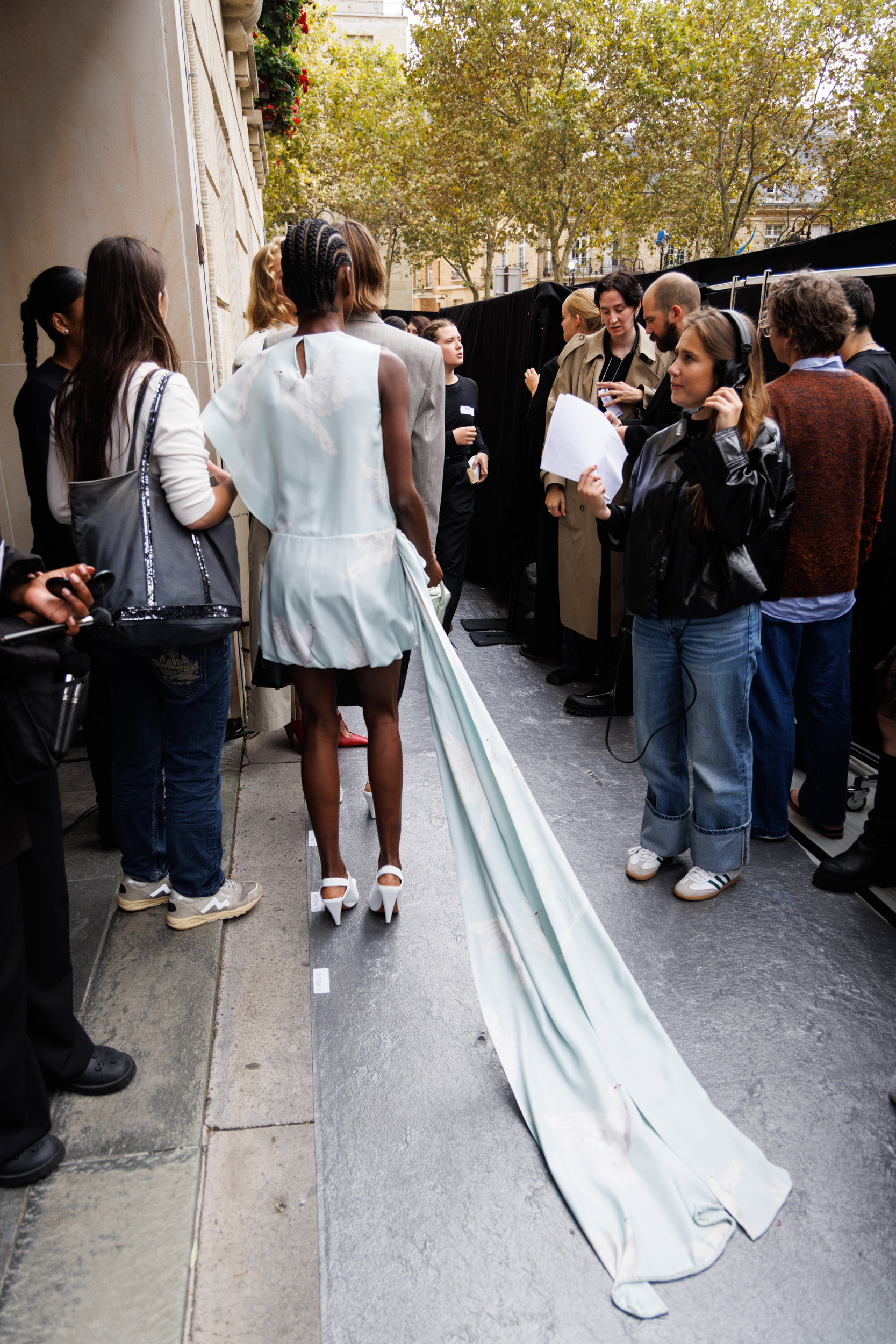 Stella Mccartney Spring 2025 Fashion Show Backstage