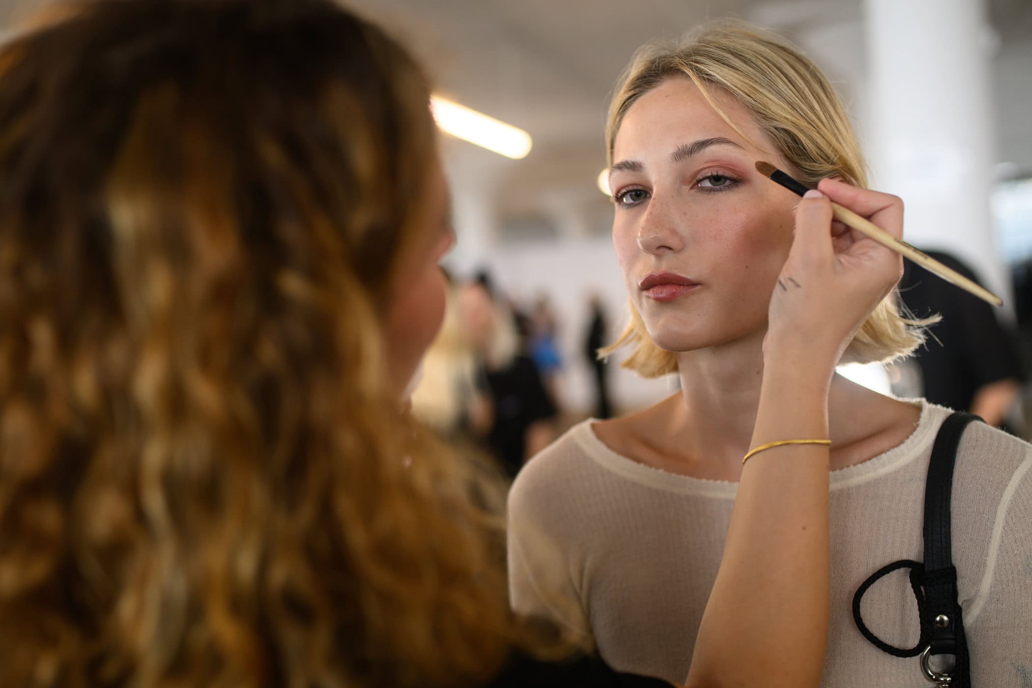 Tibi Spring 2025 Fashion Show Backstage