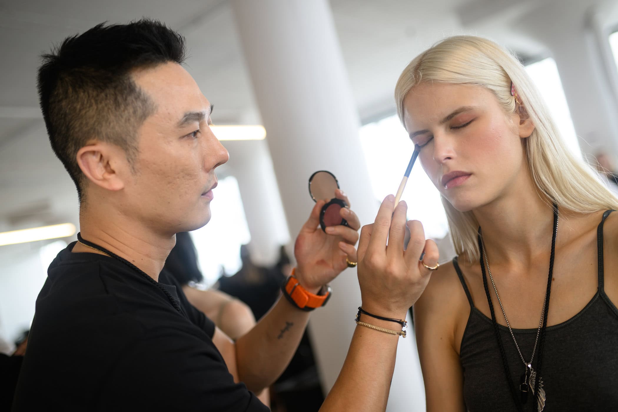 Tibi Spring 2025 Fashion Show Backstage