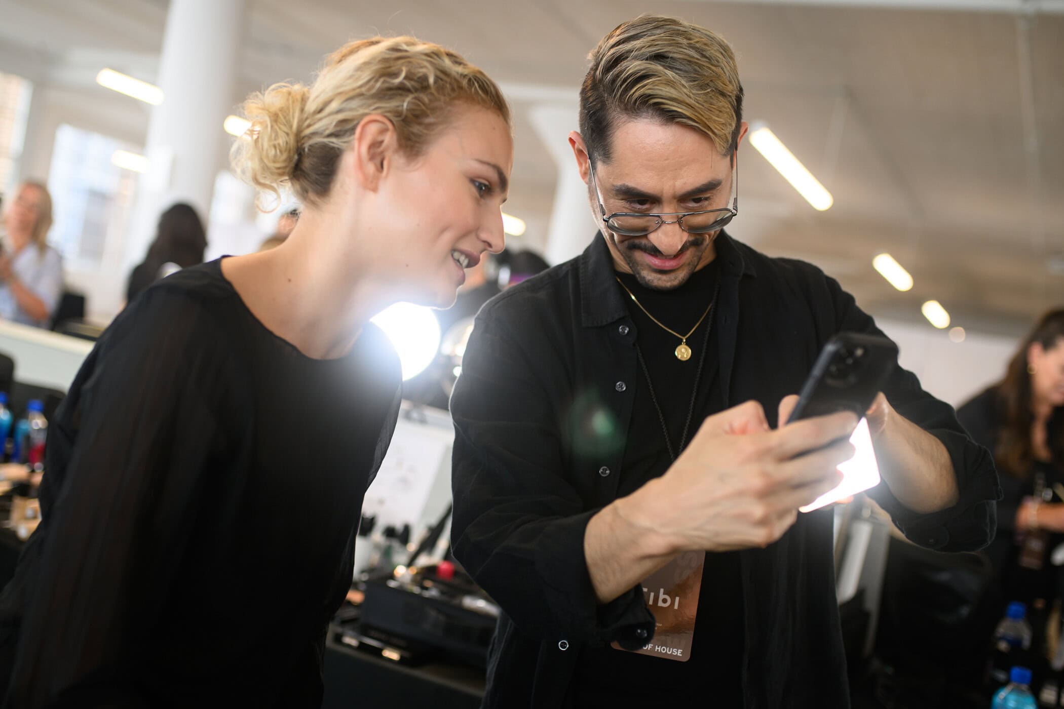 Tibi Spring 2025 Fashion Show Backstage