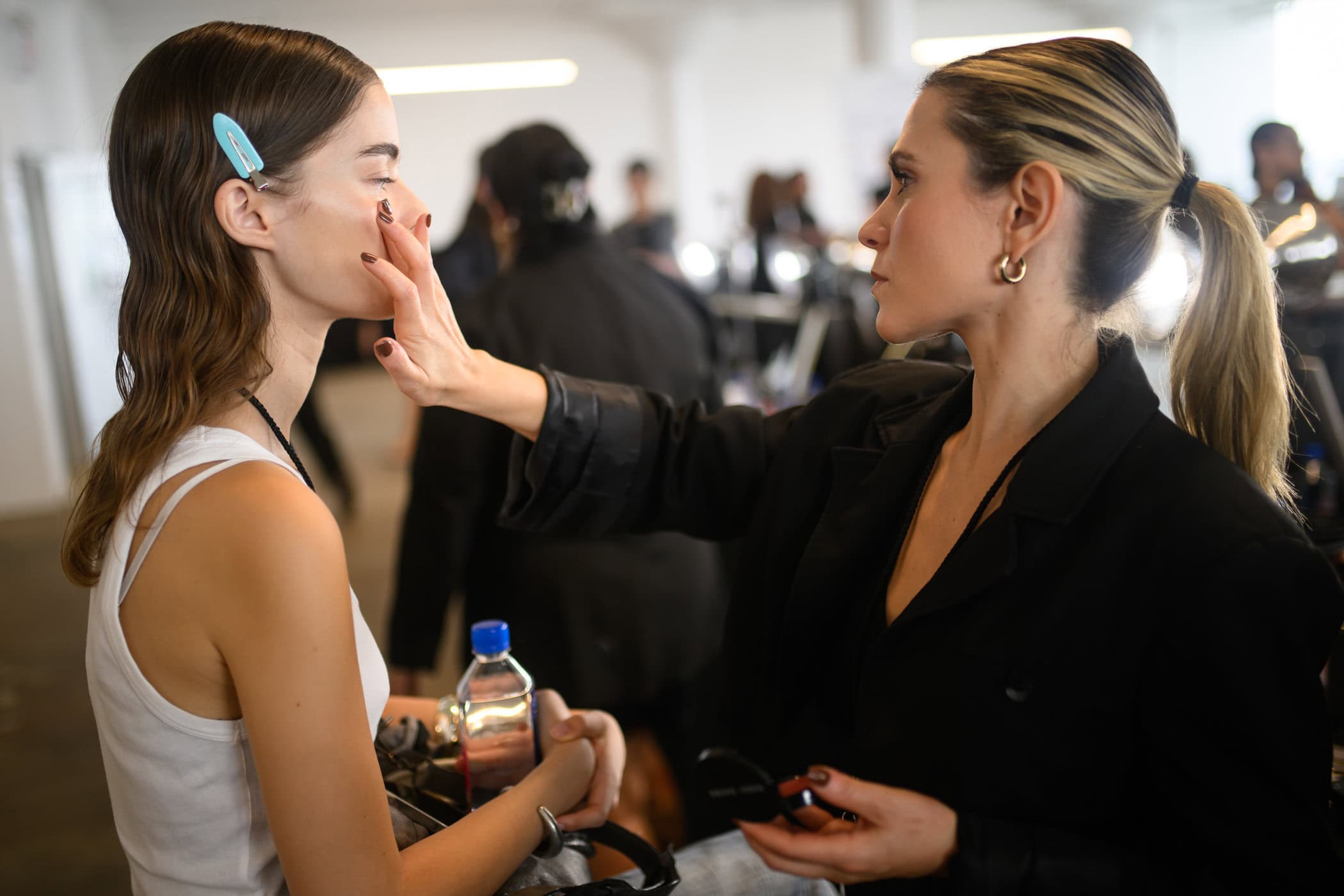 Tibi Spring 2025 Fashion Show Backstage