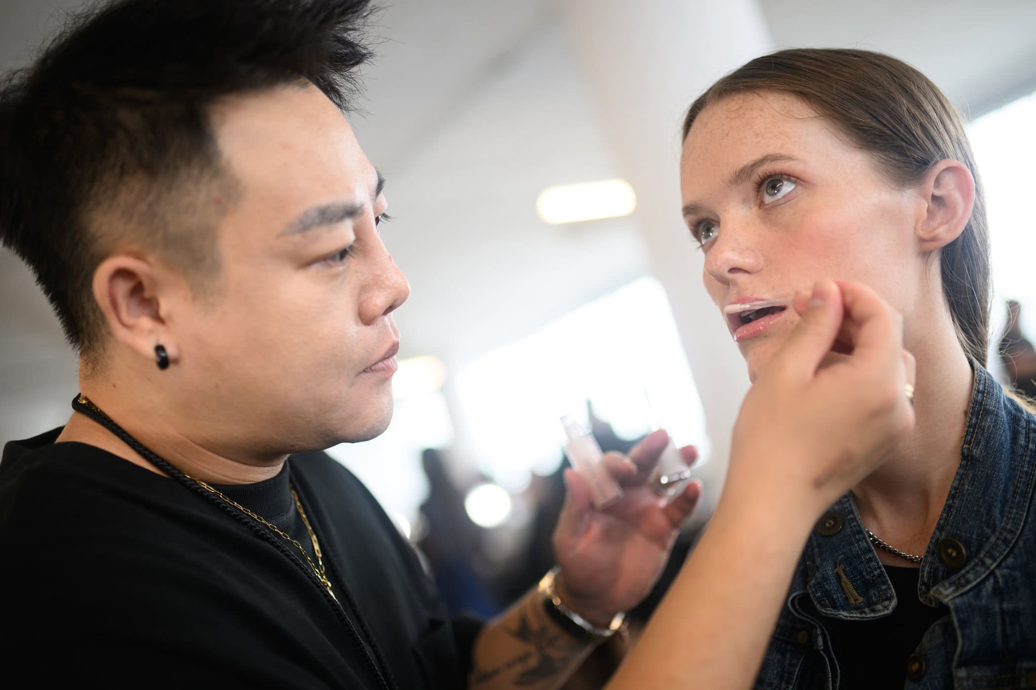 Tibi Spring 2025 Fashion Show Backstage