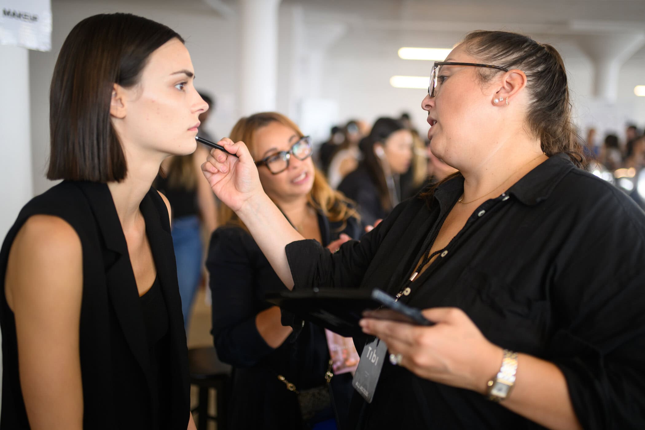 Tibi Spring 2025 Fashion Show Backstage