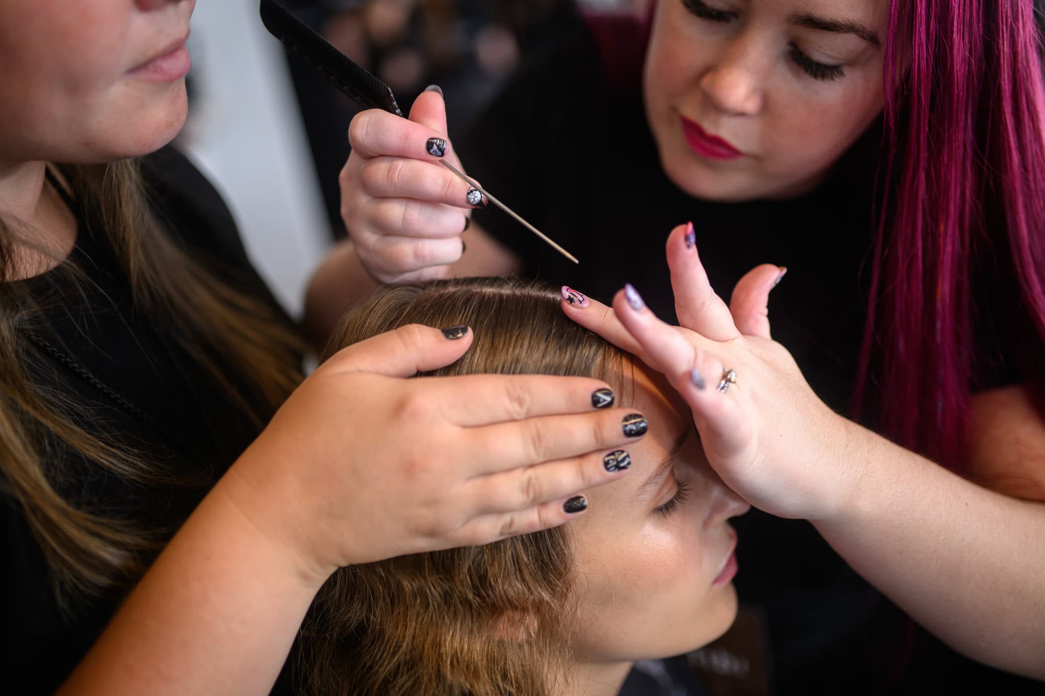 Tibi Spring 2025 Fashion Show Backstage