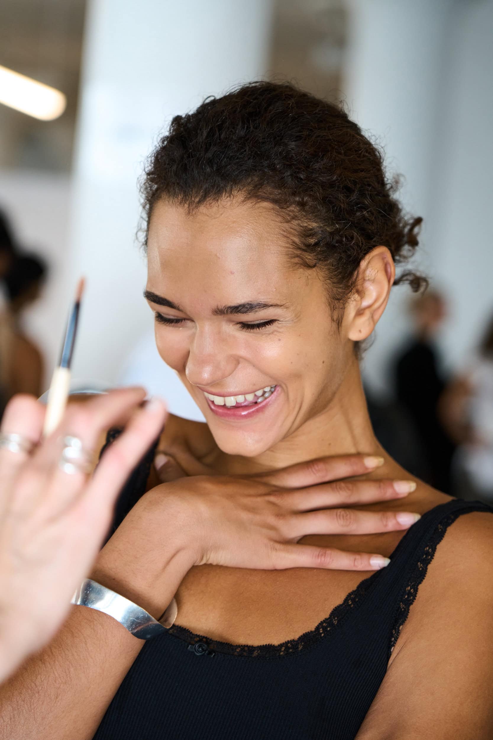 Tibi Spring 2025 Fashion Show Backstage