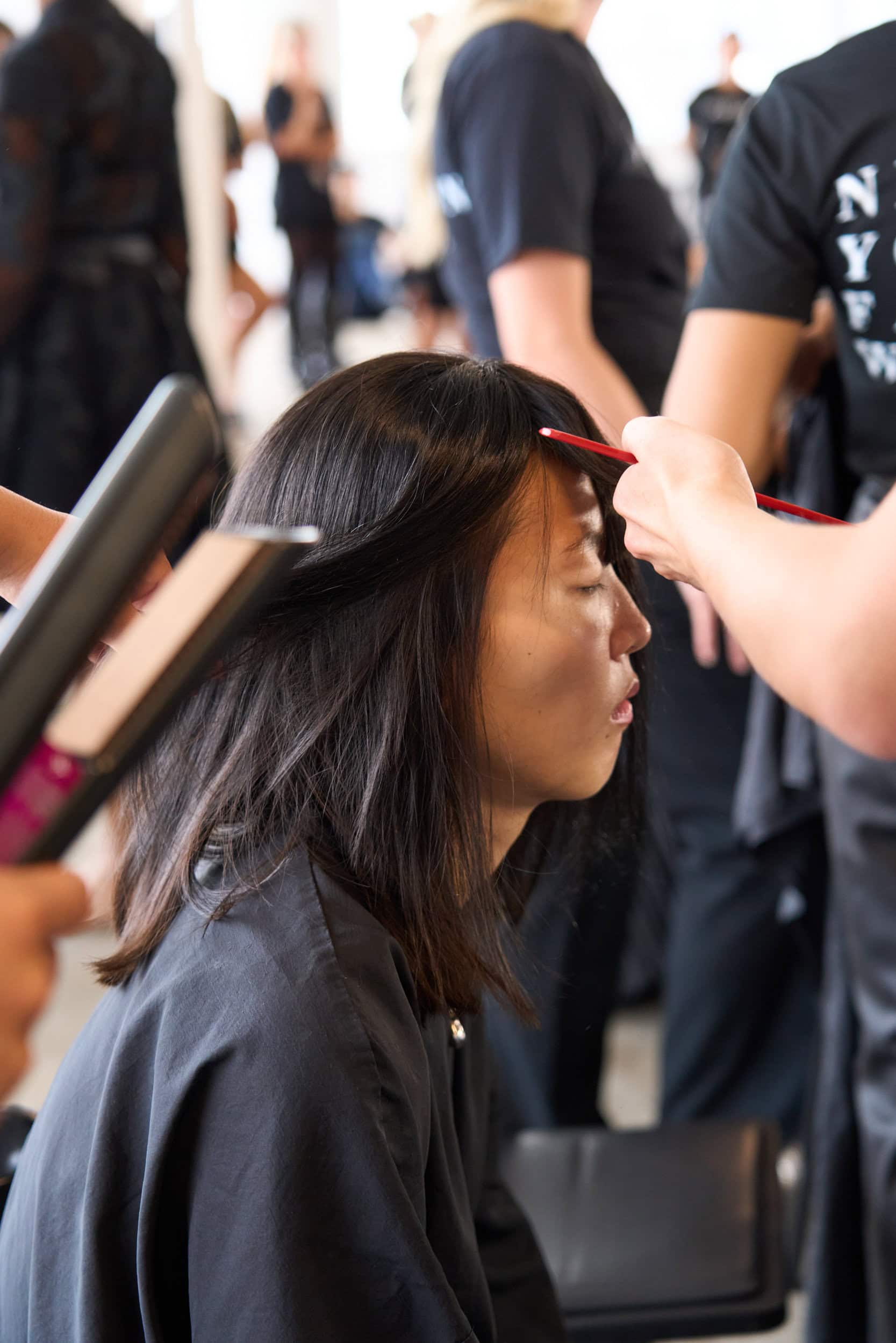 Tibi Spring 2025 Fashion Show Backstage