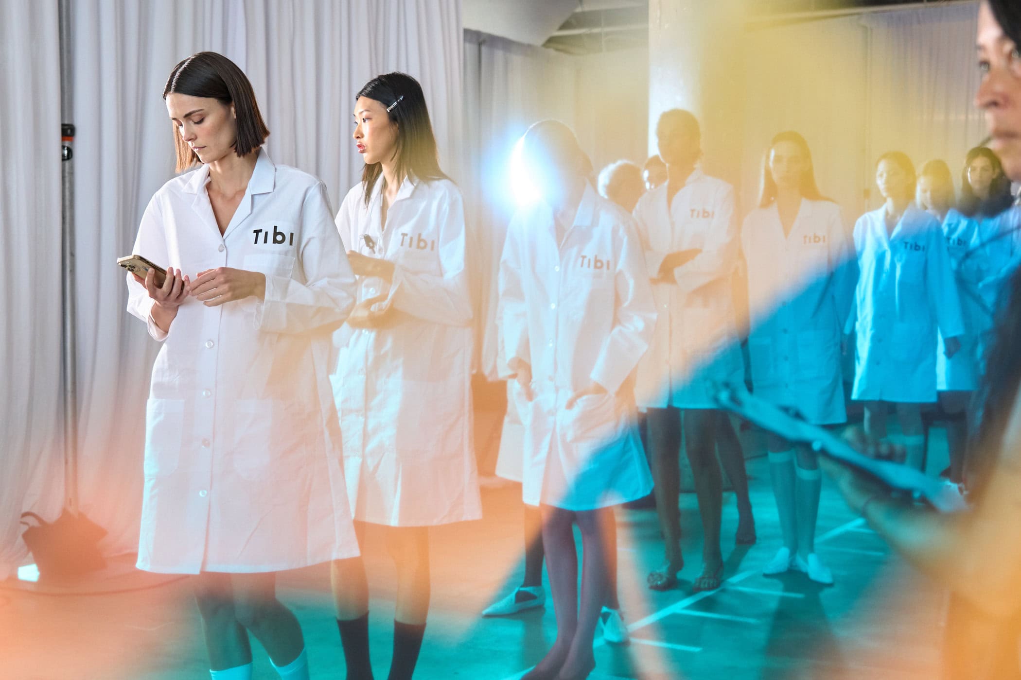 Tibi Spring 2025 Fashion Show Backstage