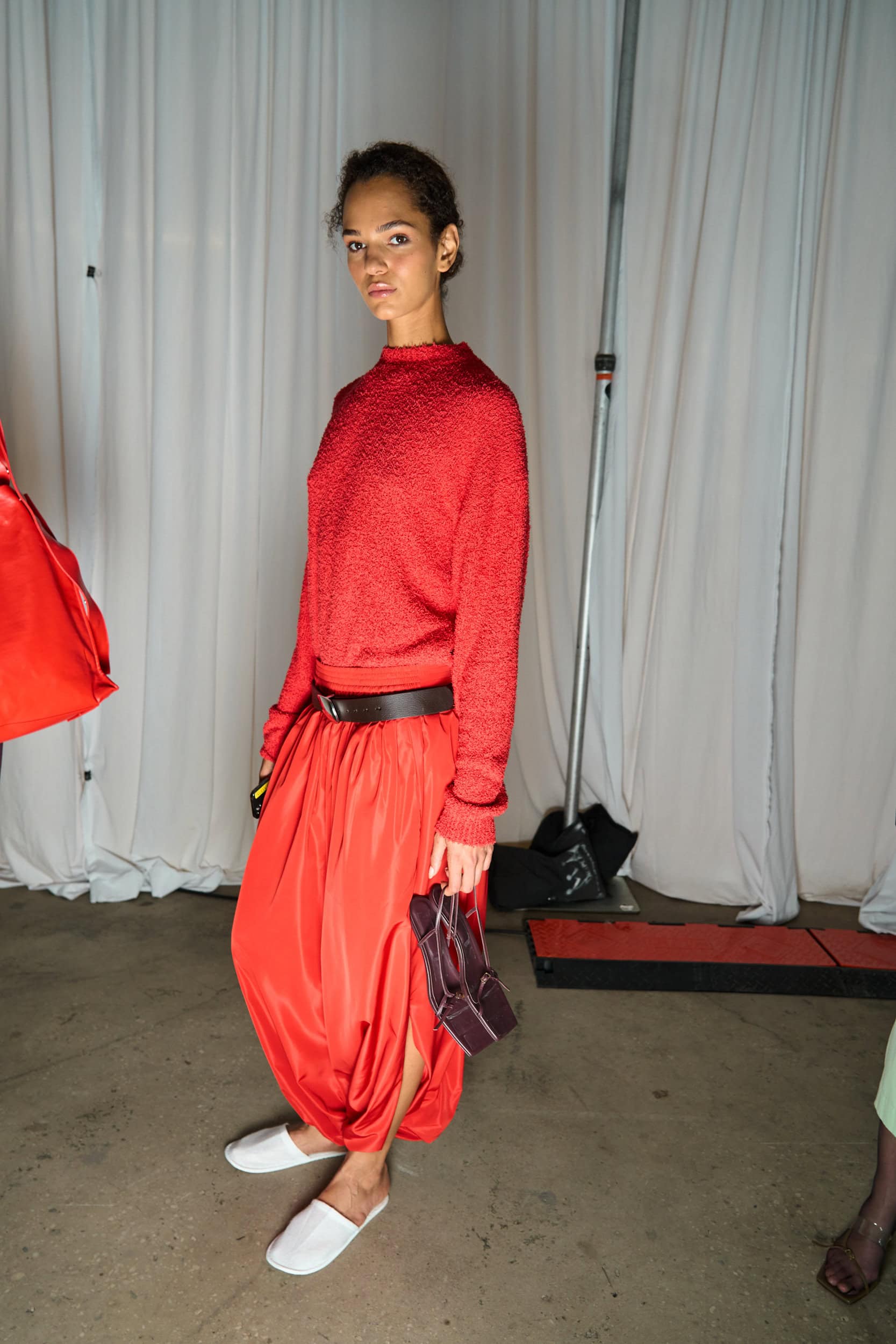 Tibi Spring 2025 Fashion Show Backstage