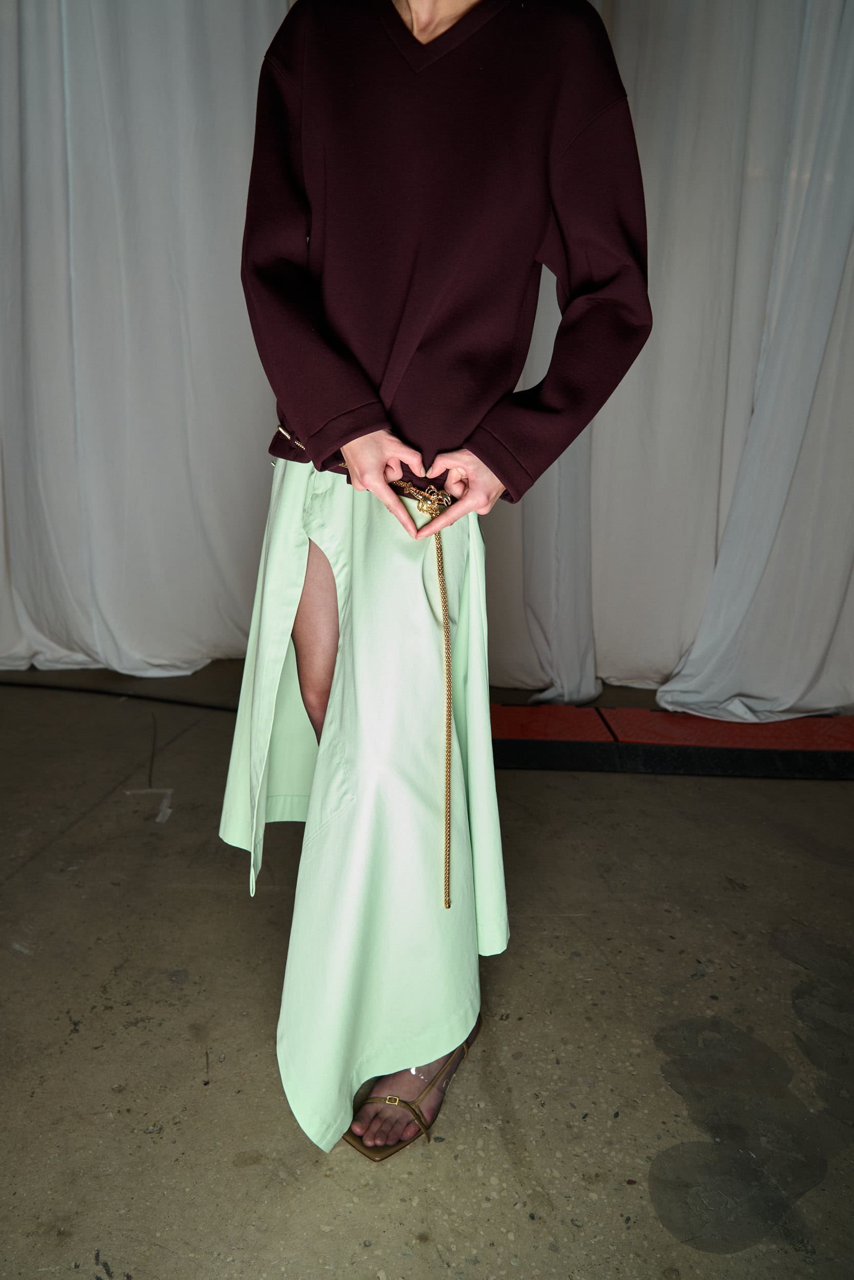 Tibi Spring 2025 Fashion Show Backstage